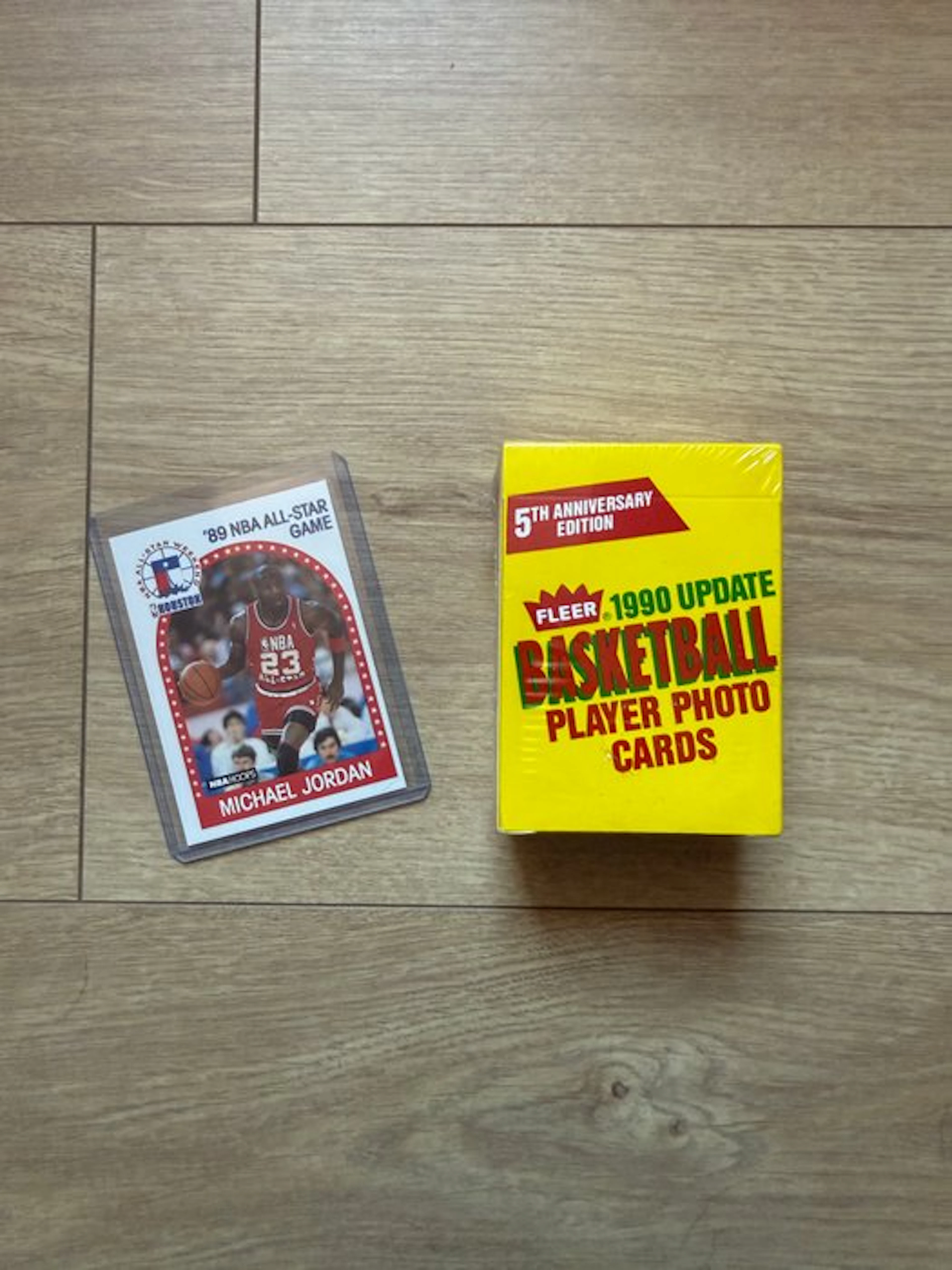1990 Fleer Michael Jordan #21 - 2 Sealed box - Excellent (EX)