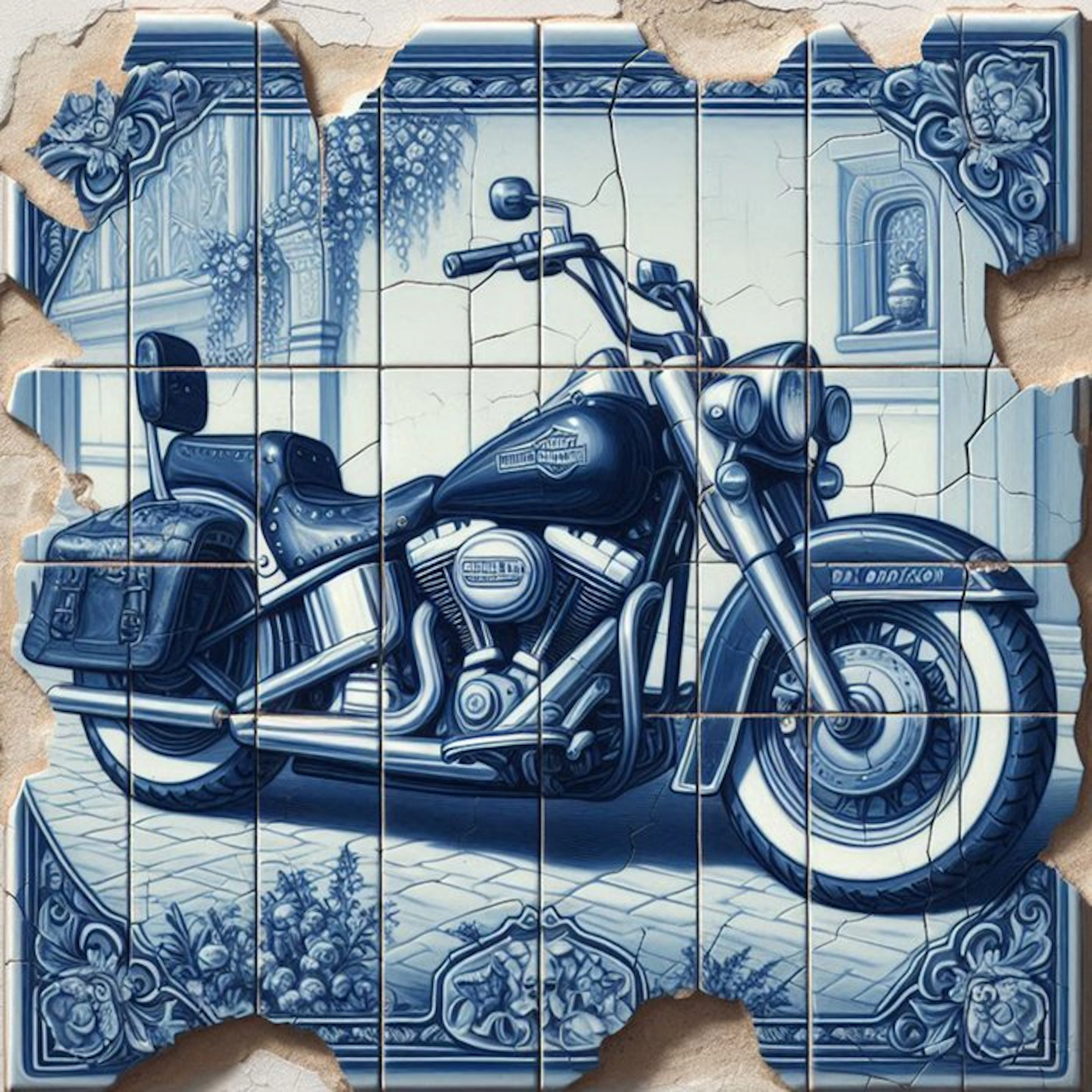 Luc Best - "Delfter Harley Davidson "