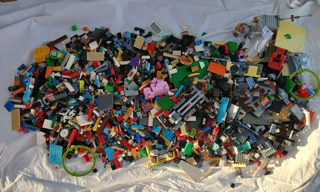 LEGO Bricks - 6 chili di mattoncini vari