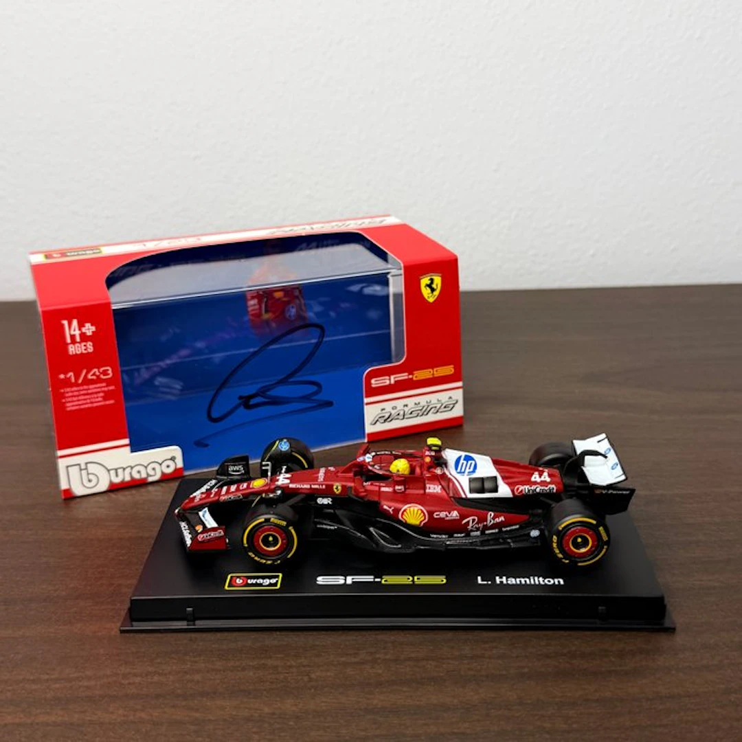 Ferrari - Lewis Hamilton - 2025 - SF25 model in 1:43 scale.