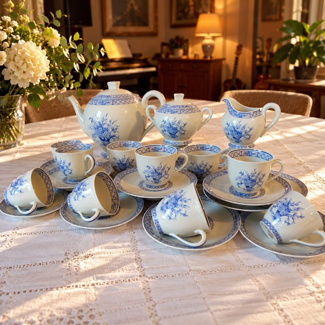 Manufacture Haviland - Table service (27) - Floral...