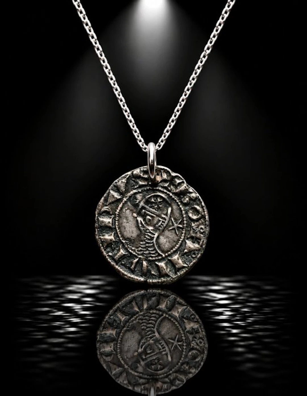 Replica of Medieval Silver “The Cross of Faith” Silver...