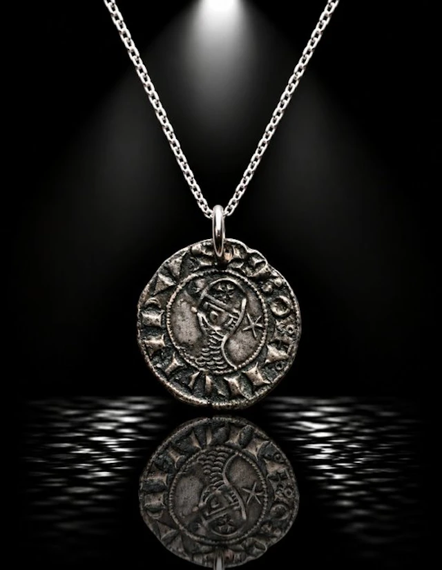 Replica of Medieval Silver “The Cross of Faith” Silver...