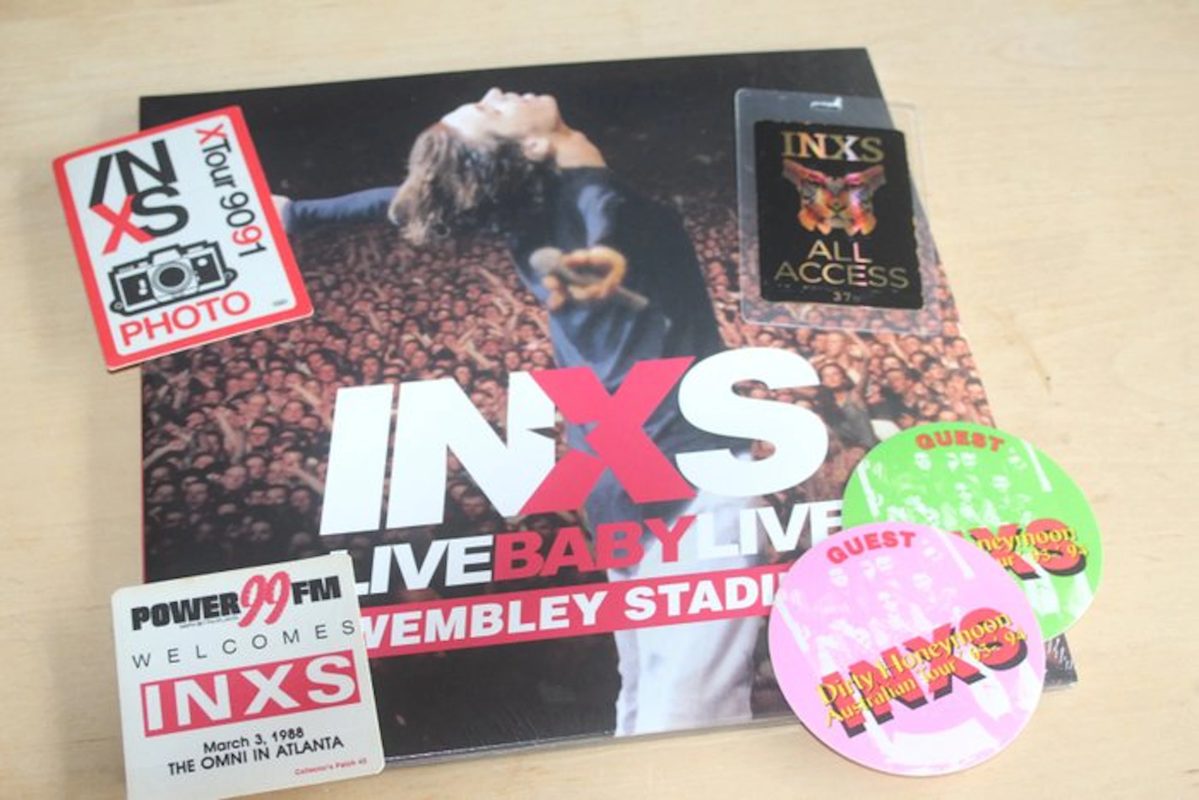 INXS - Live Baby Live Wembley Stadium 1991 + Backstage...