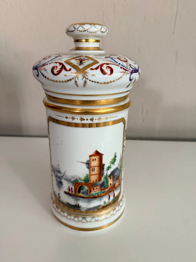 Le Tallec - Lidded vase - Porcelain