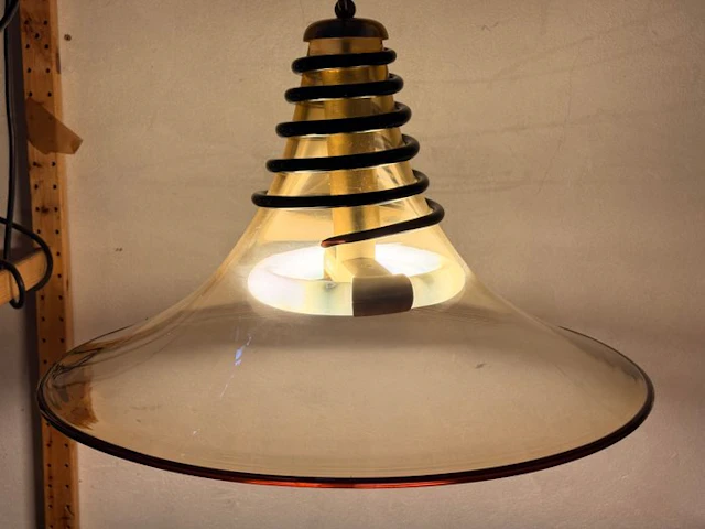 La Murrina - Hanging lamp - Glass, Brass, Metal