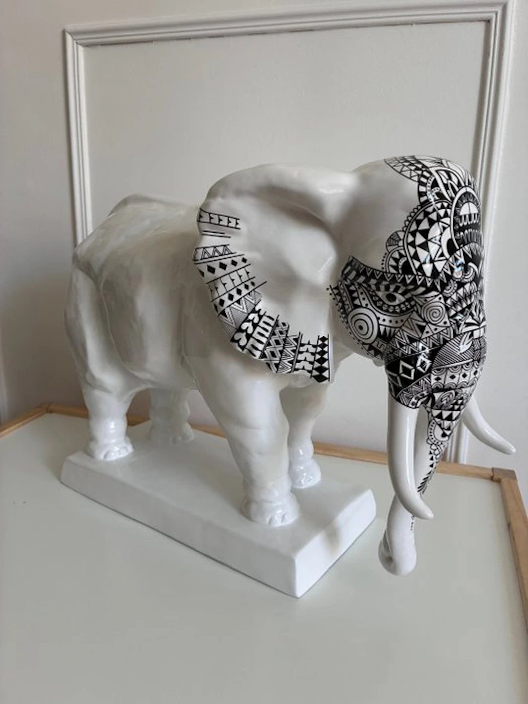 Statue, BOSS x MEISSEN – Big Five Elephant Display – Rare...