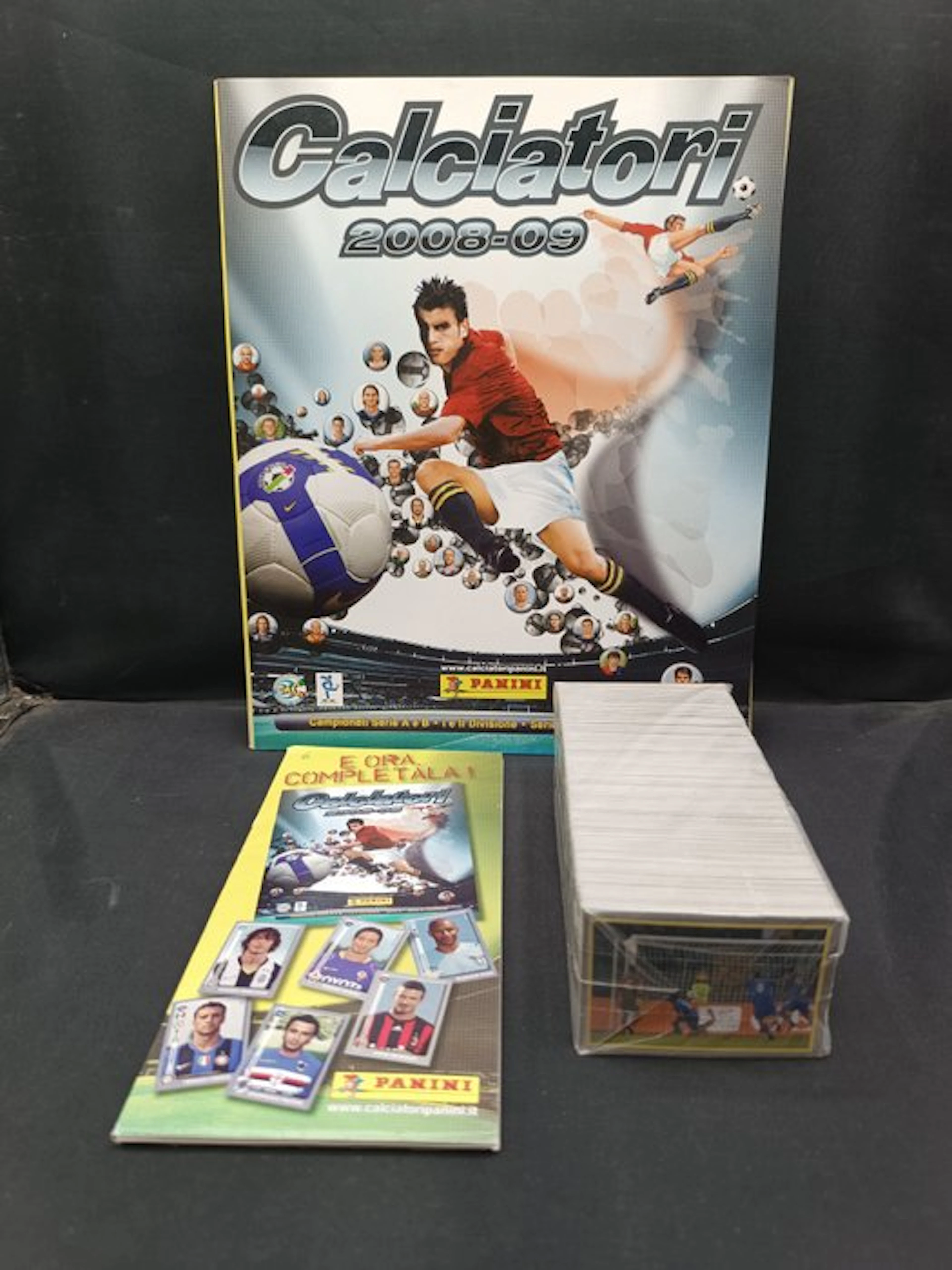 Panini Calciatori 2008-09 + aggiornameti + album vuoto...