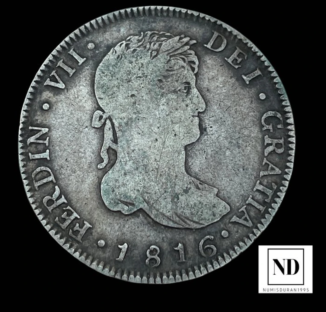 Spain. Fernando VII. 4 Reales 1816 - Nueva Guatemala M