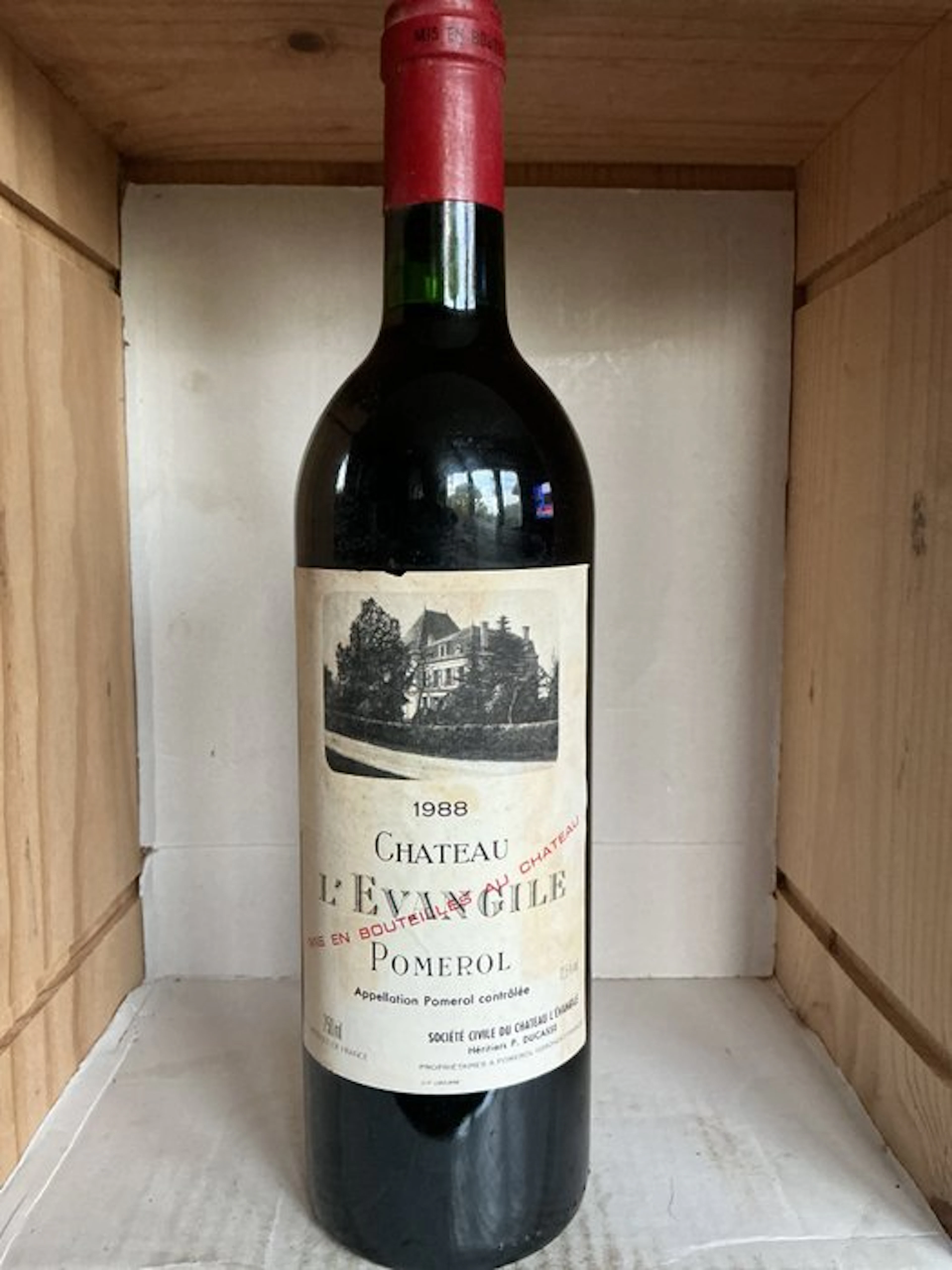 1988 Château l’Evangile - Pomerol - 1 Bottle (0.75L)