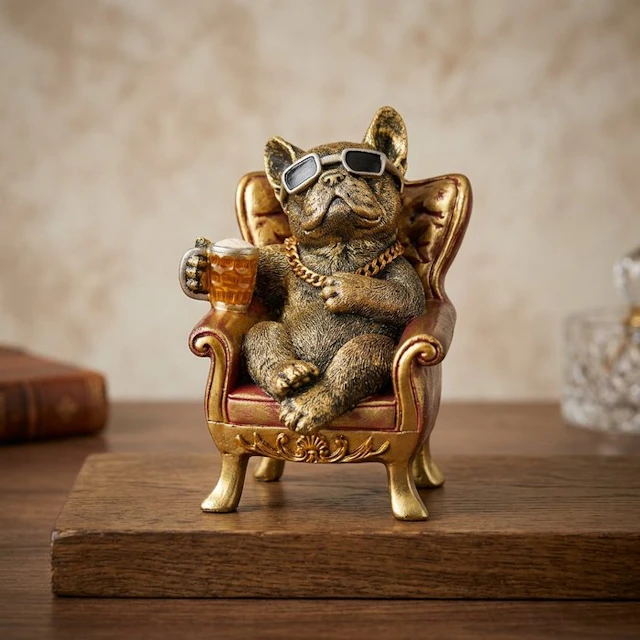 Decorative ornament - Europe - Chill Bulldog
