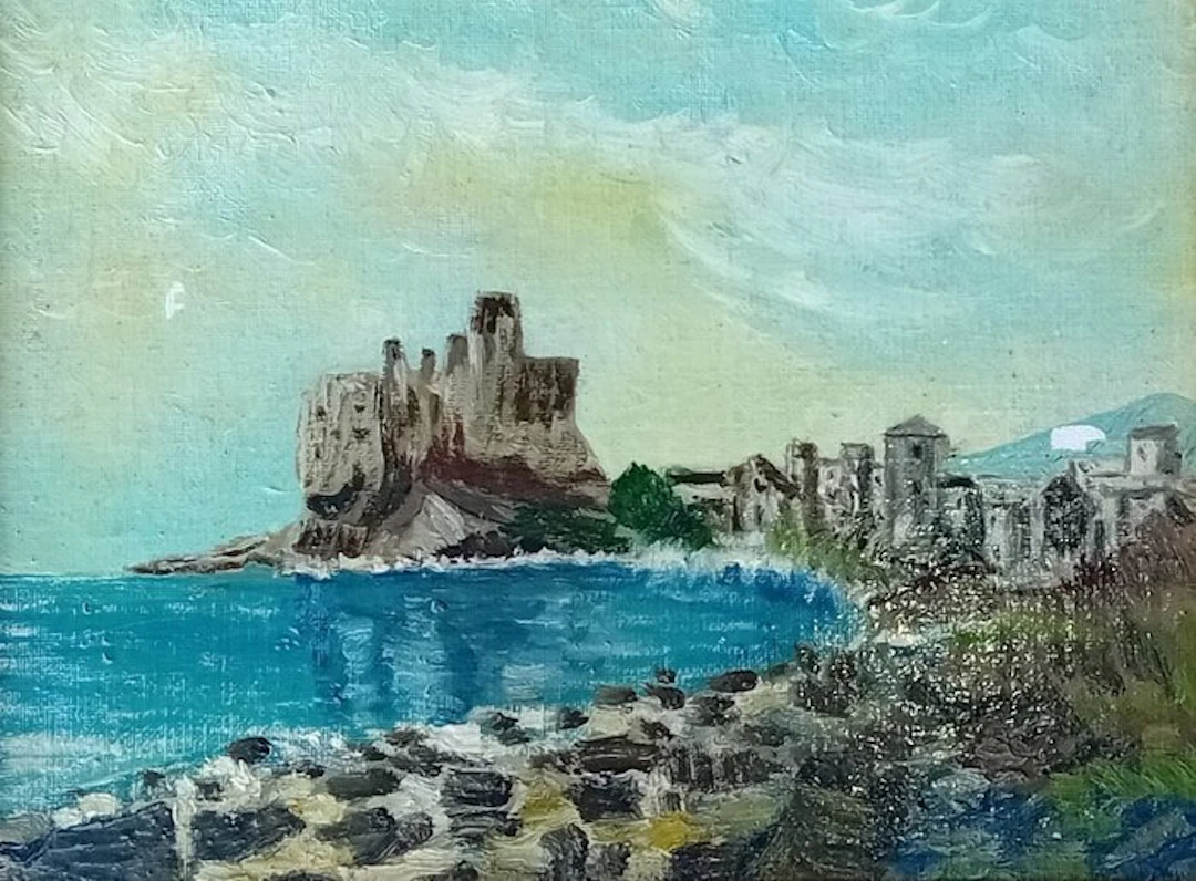 Roberto Rimini (1888-1971), Attrib. - Aci Castello, Sicilia