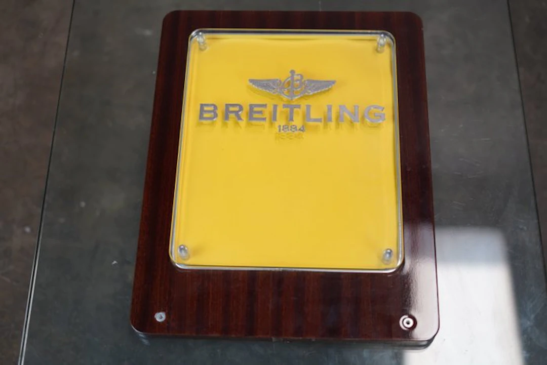 Breitling - Breitling - Sign - Wood, Glass, Metal, Plastic, Acrylic