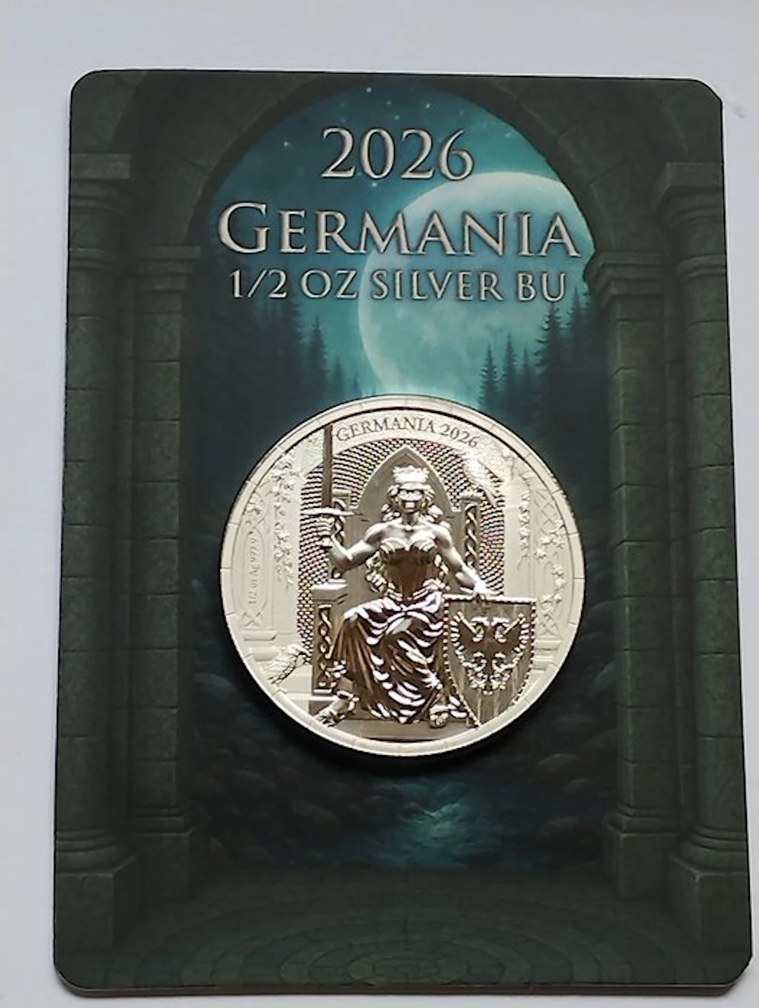 Germany. 4 Mark 2026, 1/2 Oz (No reserve price)