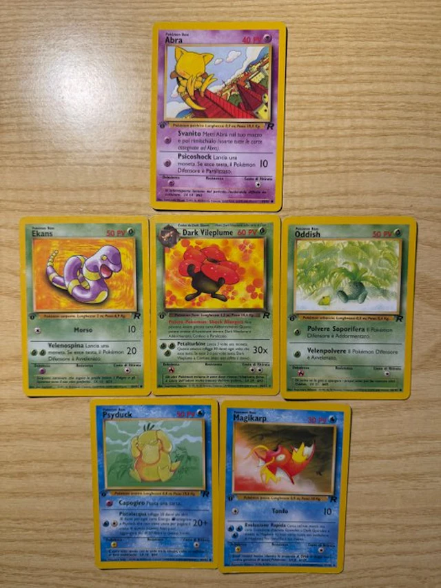 Pokémon Card First edition - WOTC - Team Rocket