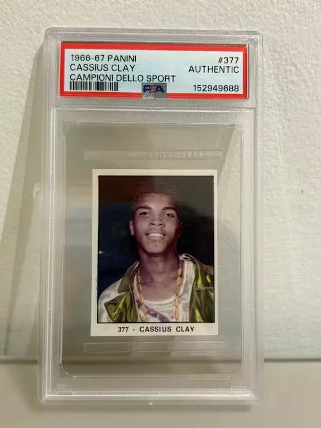 1966/67 Panini Campioni dello Sport Cassius Clay #377...