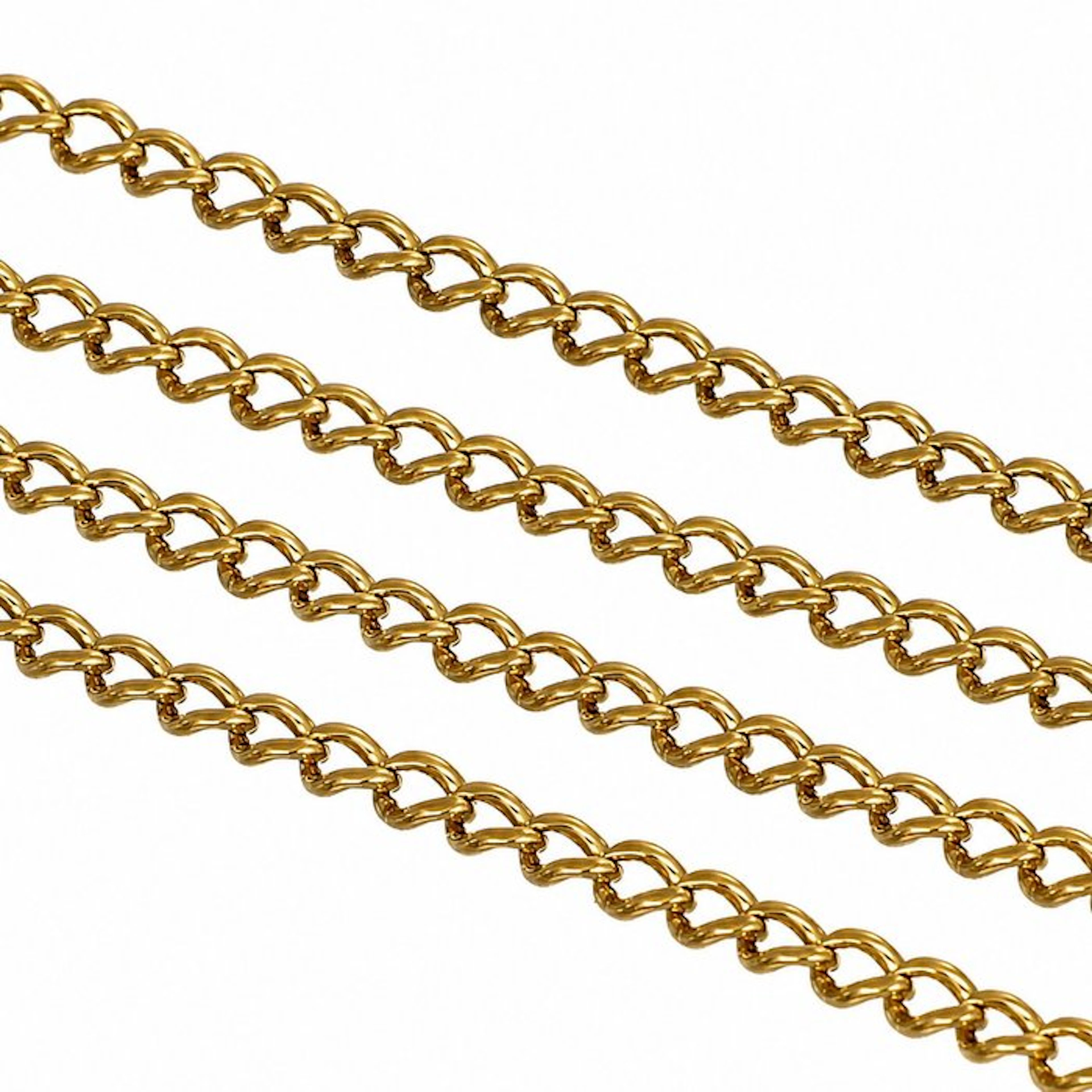 Necklace - 18 kt. Yellow gold - Made in Italy - Handmade