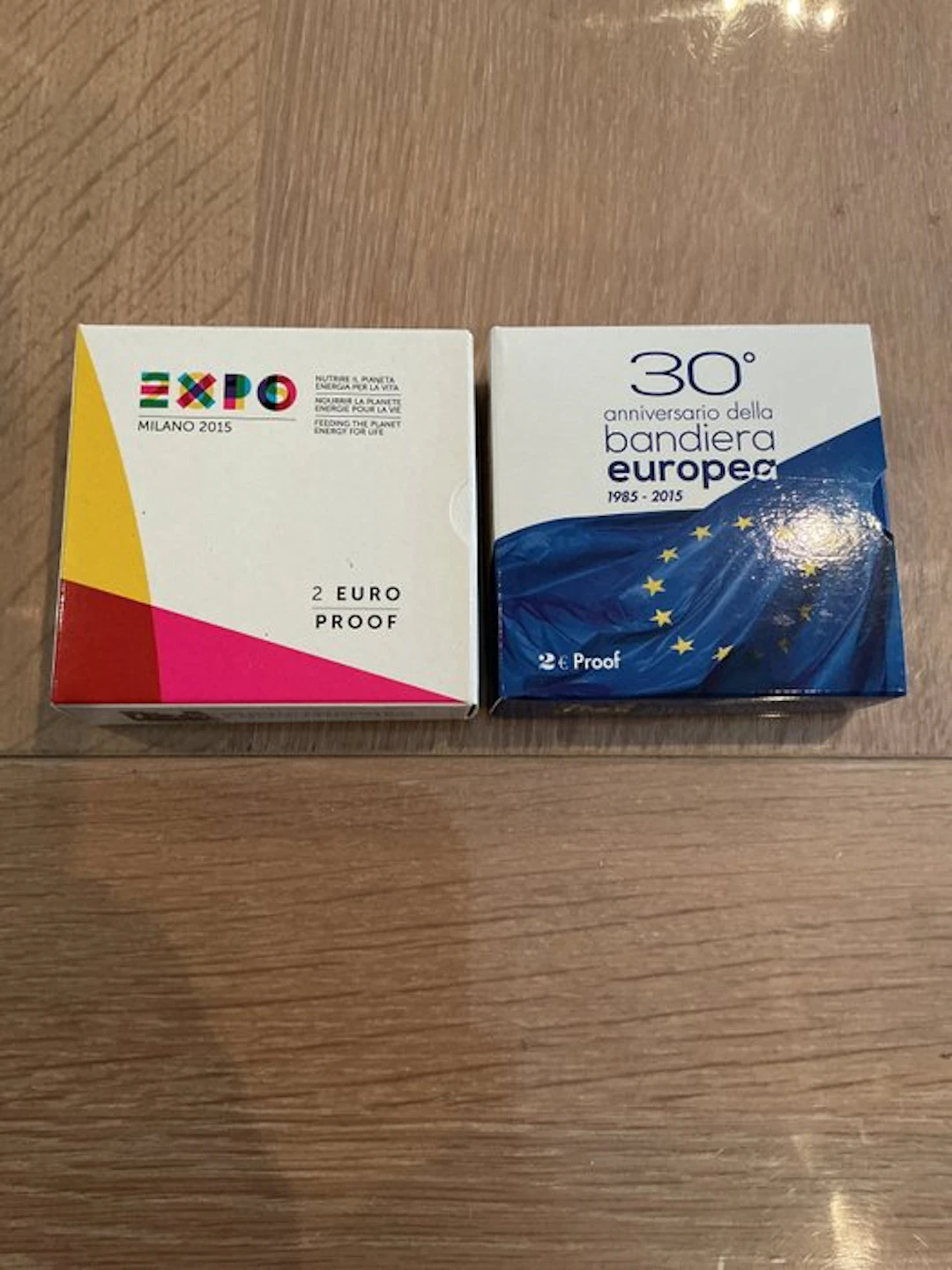 Italy. 2 Euro 2015 "30 Years European Flag" + "Expo Milan...