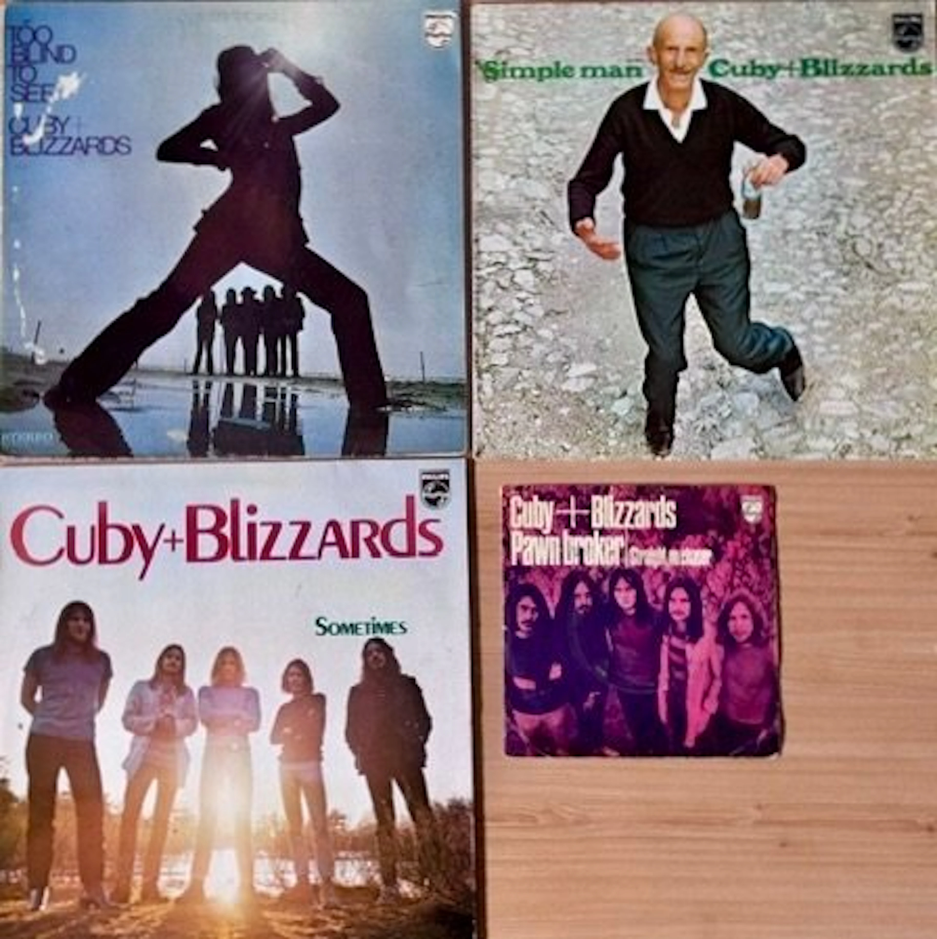 Cuby + Blizzards - 7" ("not for sale") 'Pawn Broker/Straight