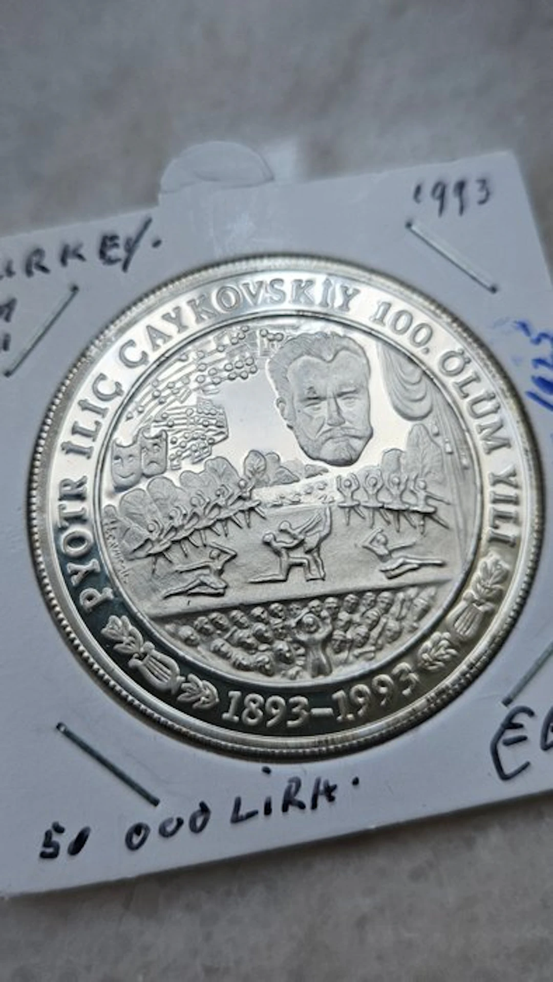Türkiye. 10.000 Lire 1993 (No reserve price)