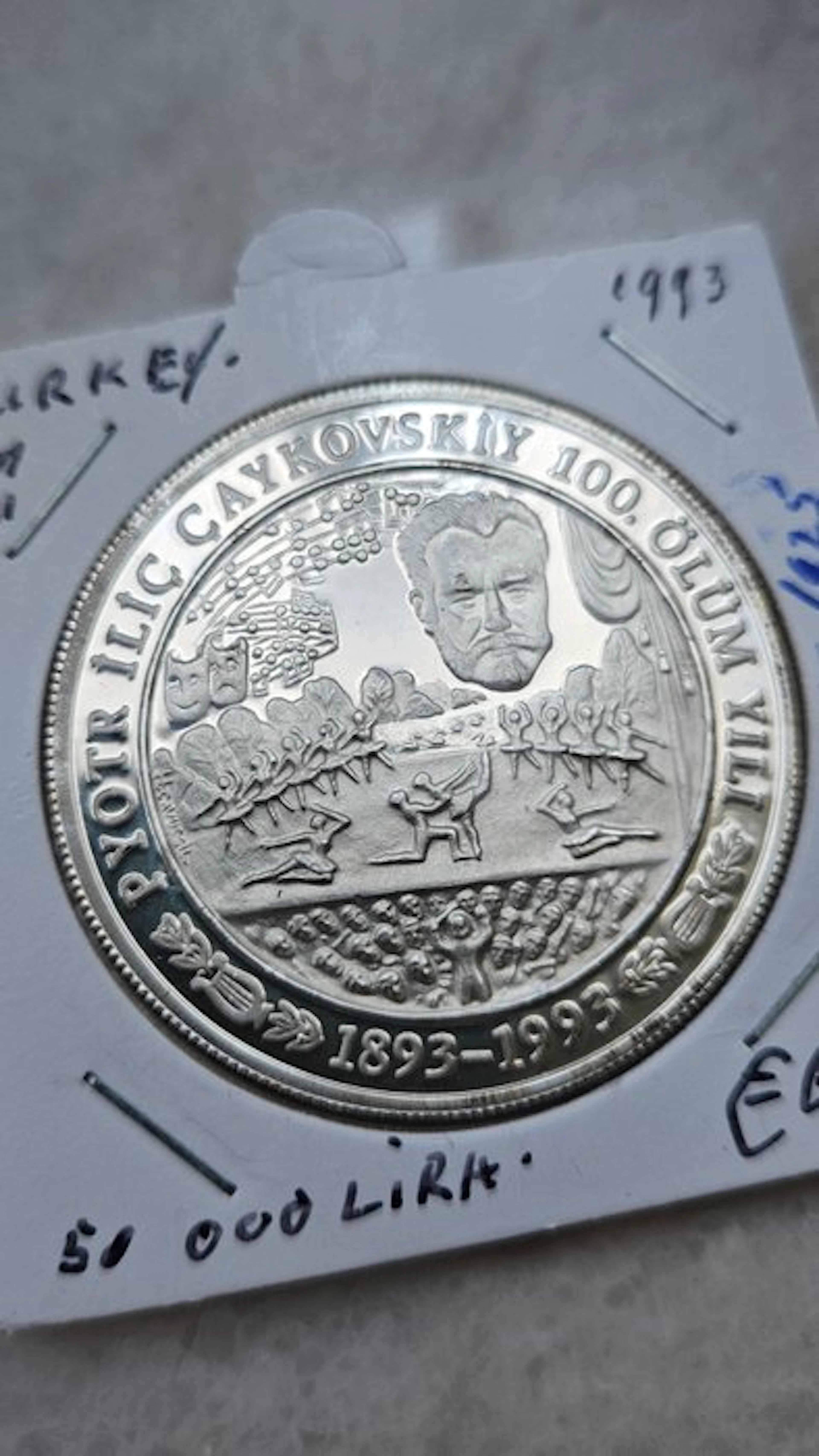 Türkiye. 10.000 Lire 1993 (No reserve price)
