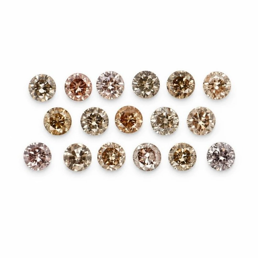 No reserve price - 17 pcs Diamond (Natural) - 1.00 ct - Round - VS1