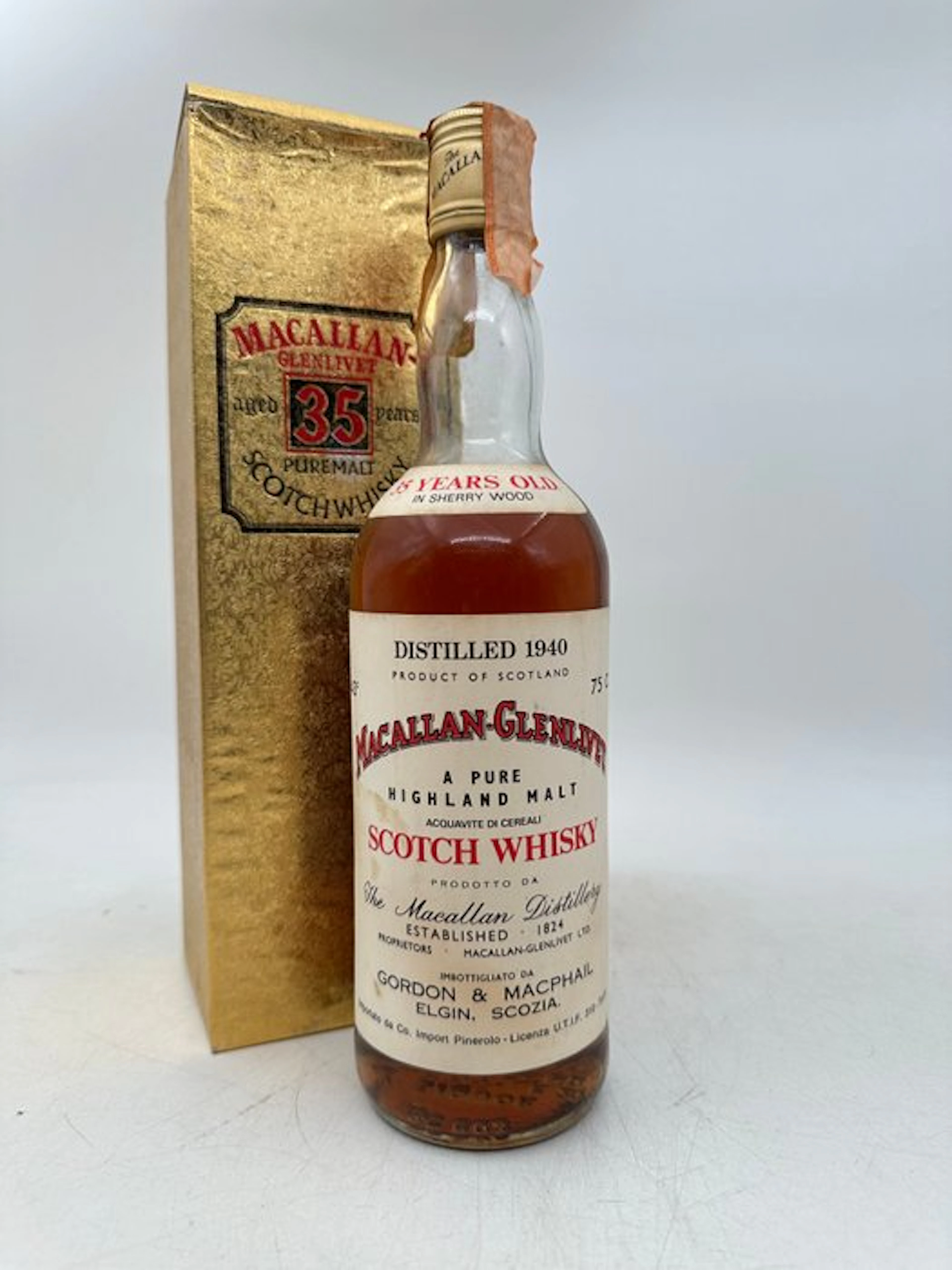 Macallan-Glenlivet 1940 35 years old - Gordon & MacPhail - 75cl