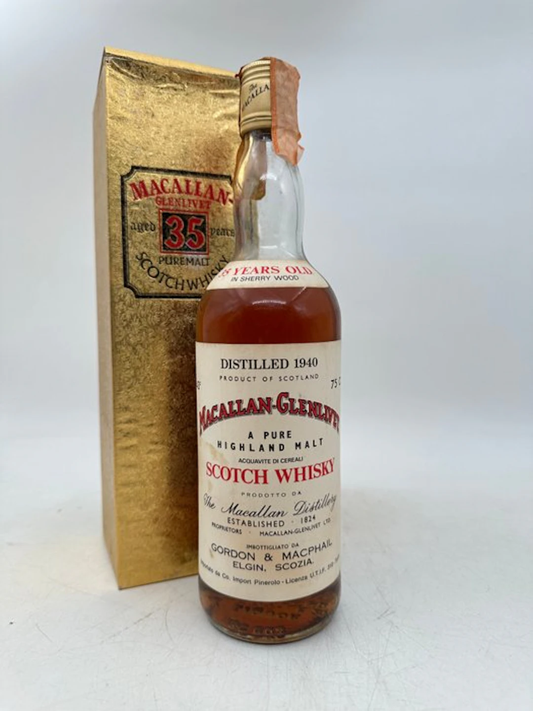 Macallan-Glenlivet 1940 35 years old - Gordon & MacPhail - 75cl