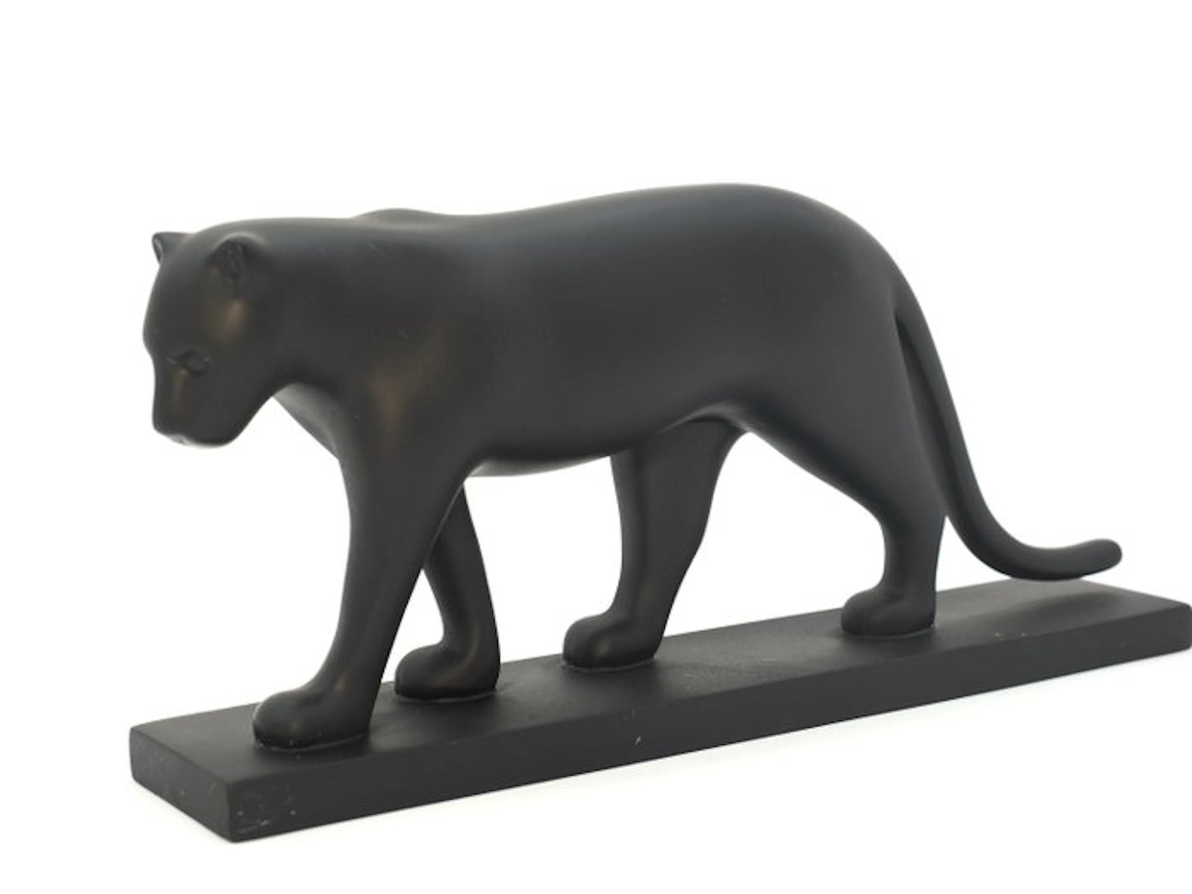 François Pompon (1855-1933) - Sculpture, Panthère - 13 cm - Resin