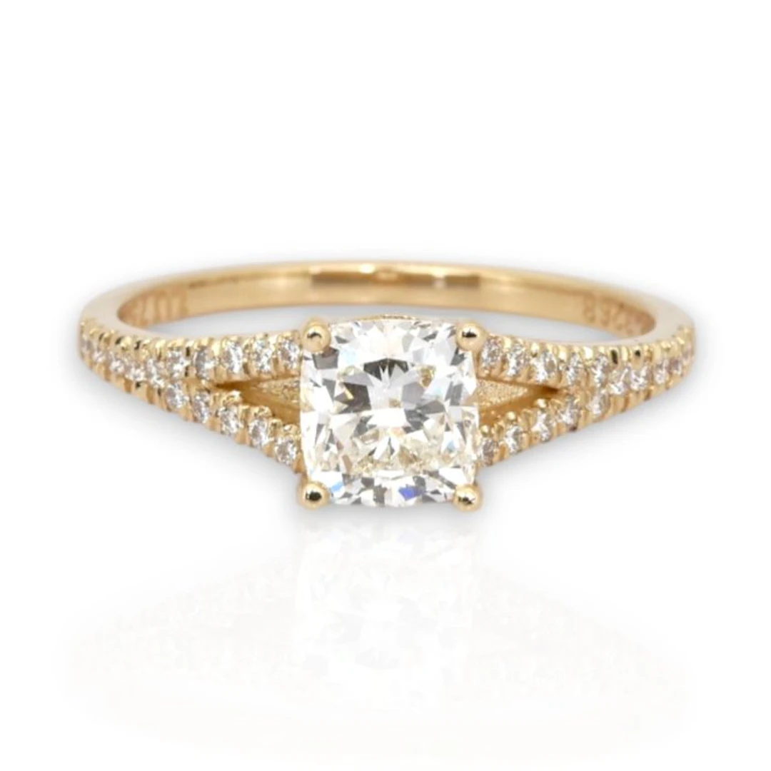 No reserve price - Ring - 18 kt