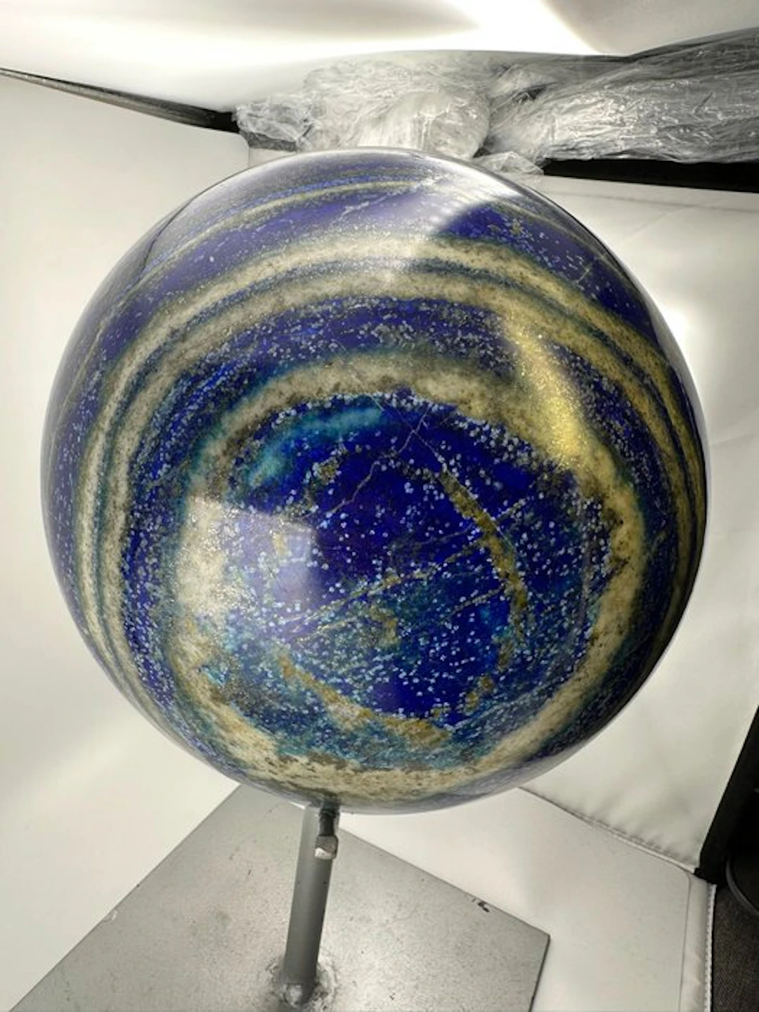 Huge Size Lapis Lazuli Sphere- 21 kg - (1)
