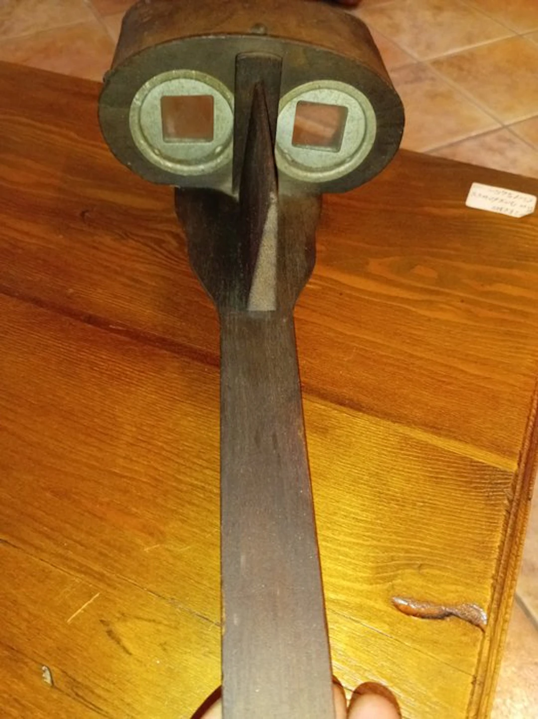 Manifattura artigianale di strumenti ottici "Modello Holmes" Stereo viewer