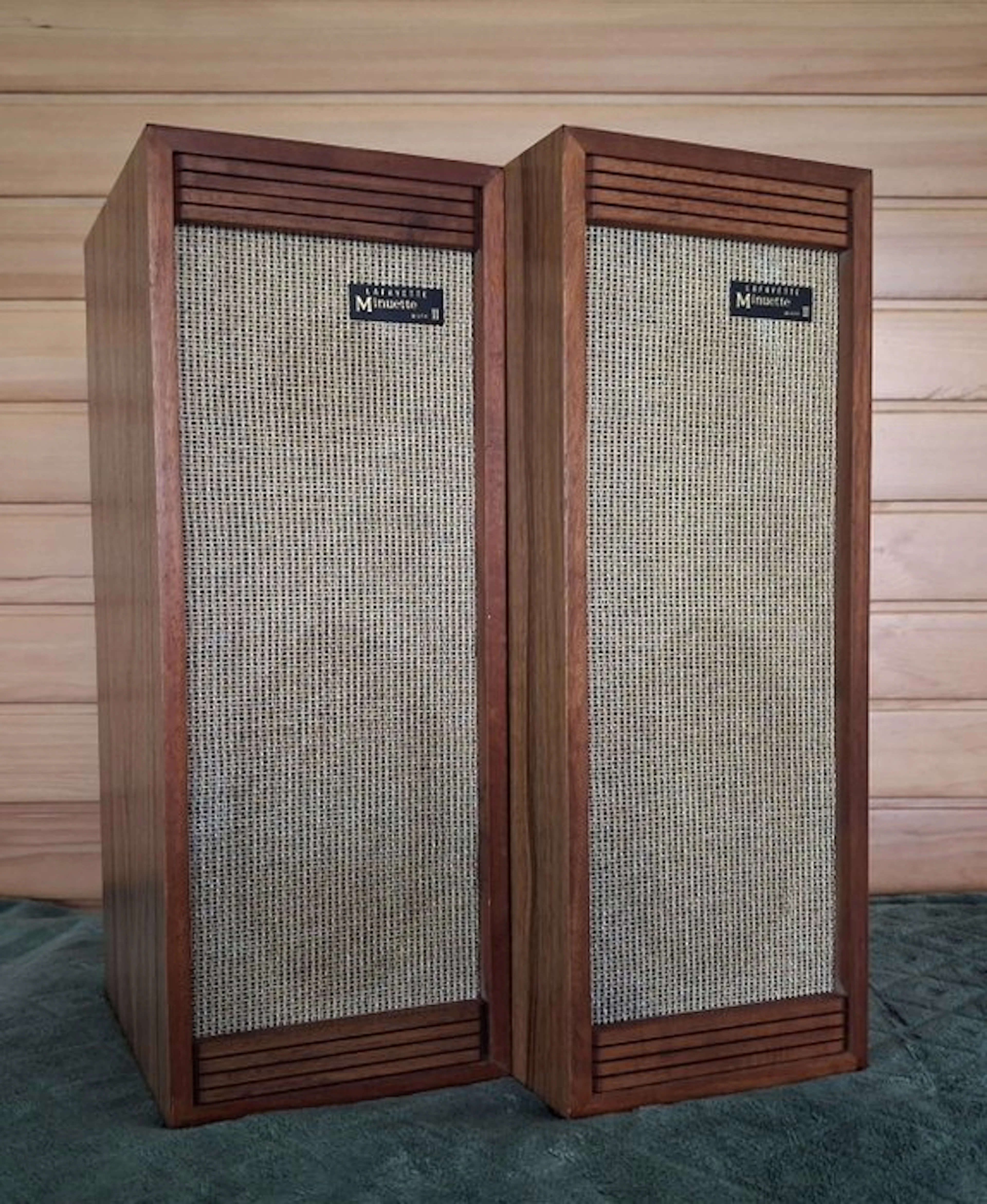 Lafayette - Minuette Mark II / 2-Way Bookshelf Speaker set