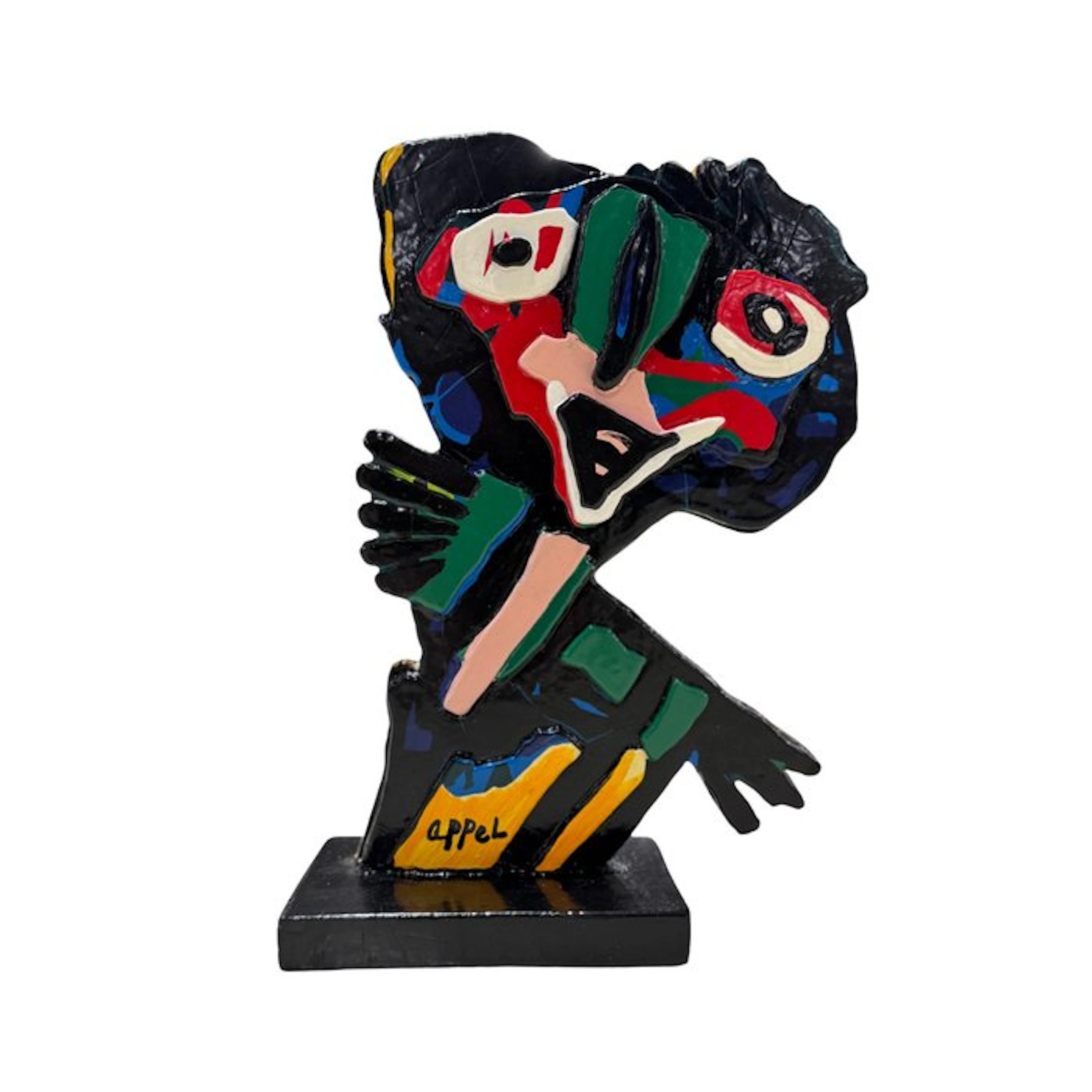 Karel Appel (1921-2006) - Sculpture, Dancing Girl - 30 cm - Ceramic - 2000