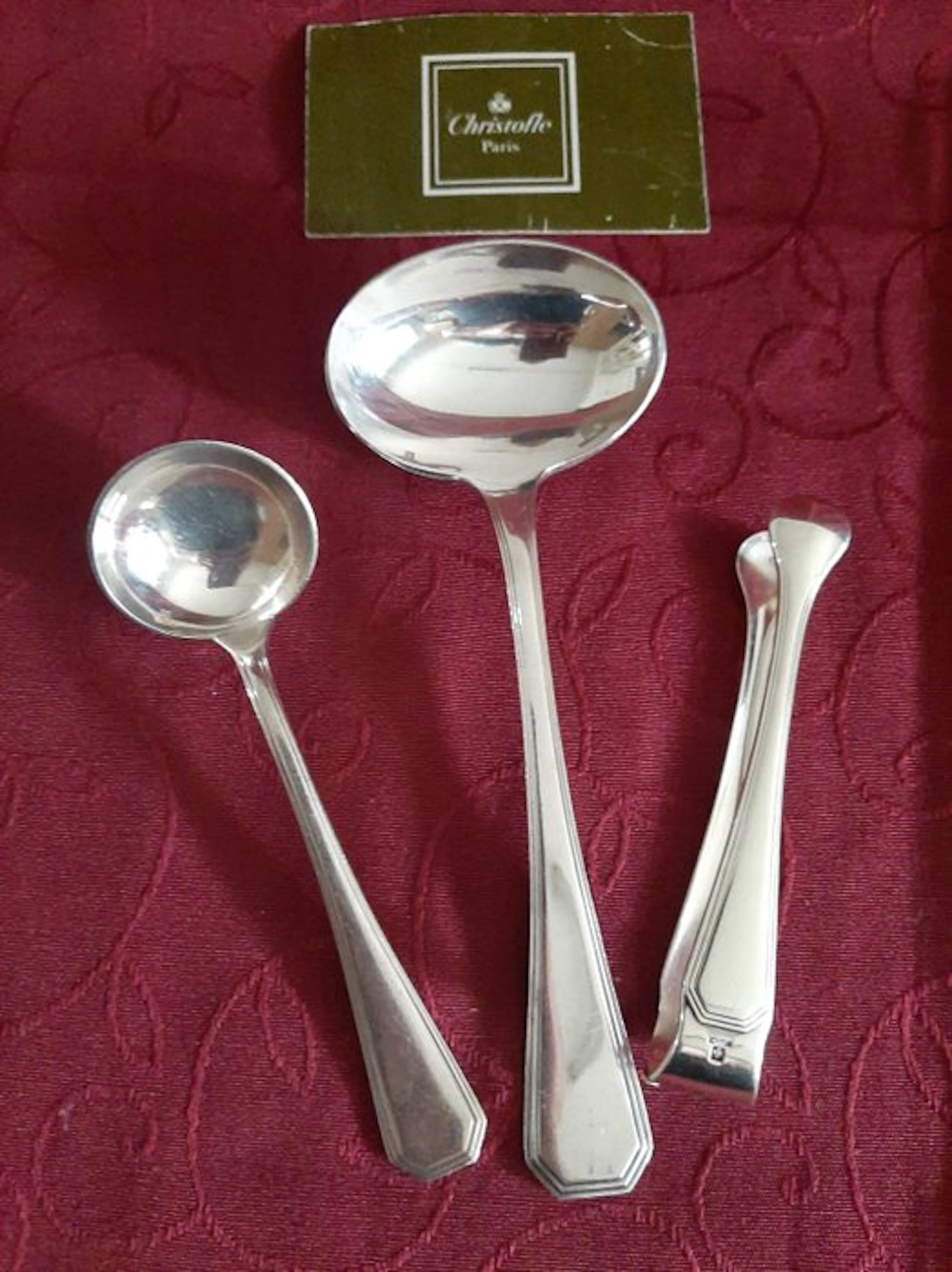 Christofle - Cutlery set (3) - America - Silverplated - America