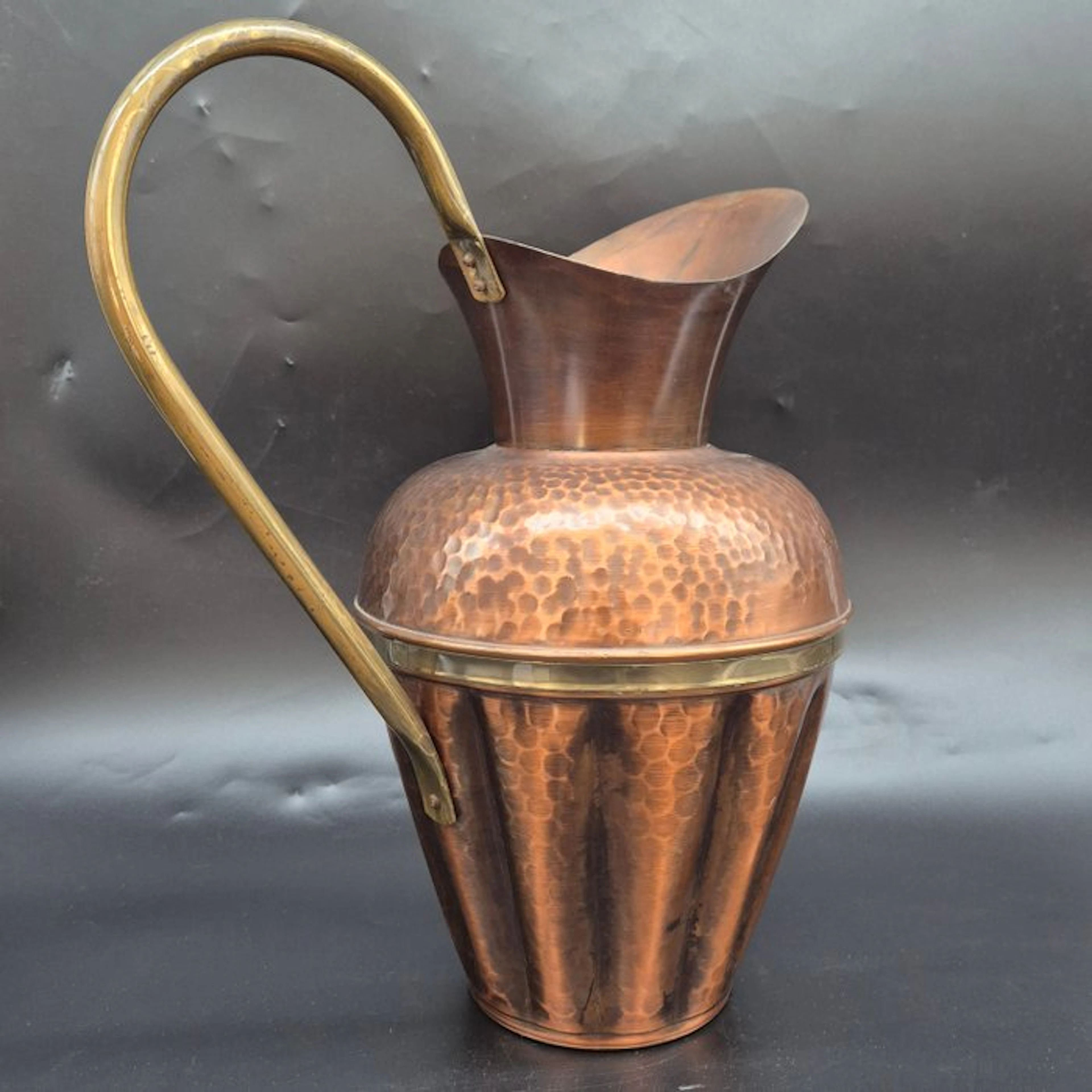 Handgehämmerter Kupferkrug – Dekorative Krugvase – Kupfer...