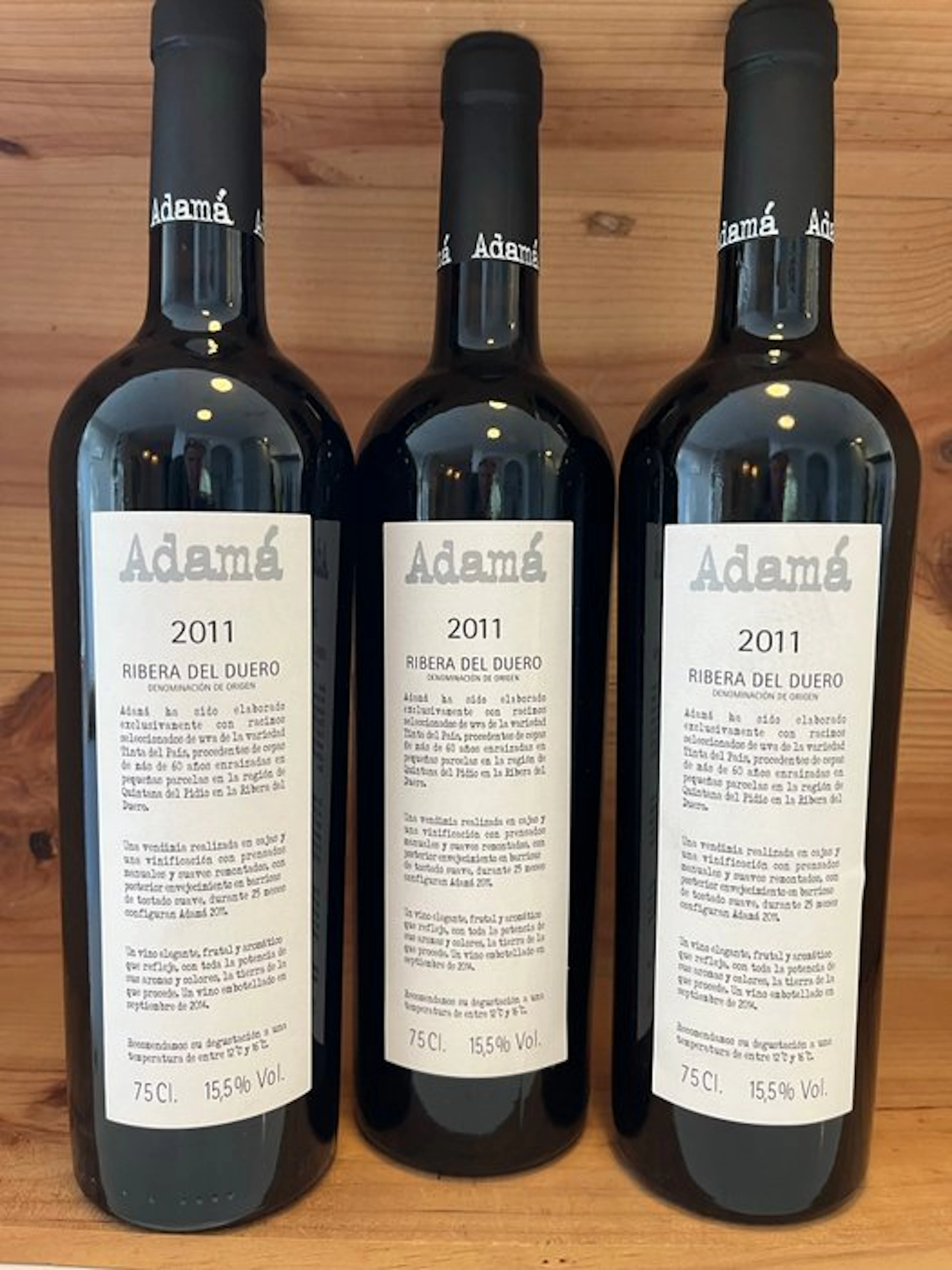 2011 Adamá - Ribera del Duero - 3 Bottles (0.75L)