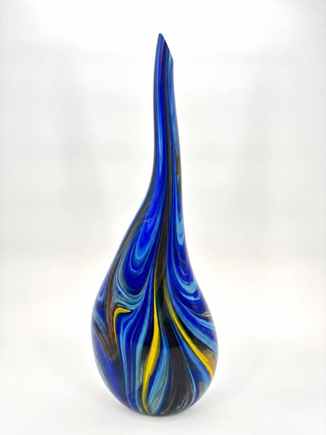 Vase - Murano glass - Multicolor Murano glass