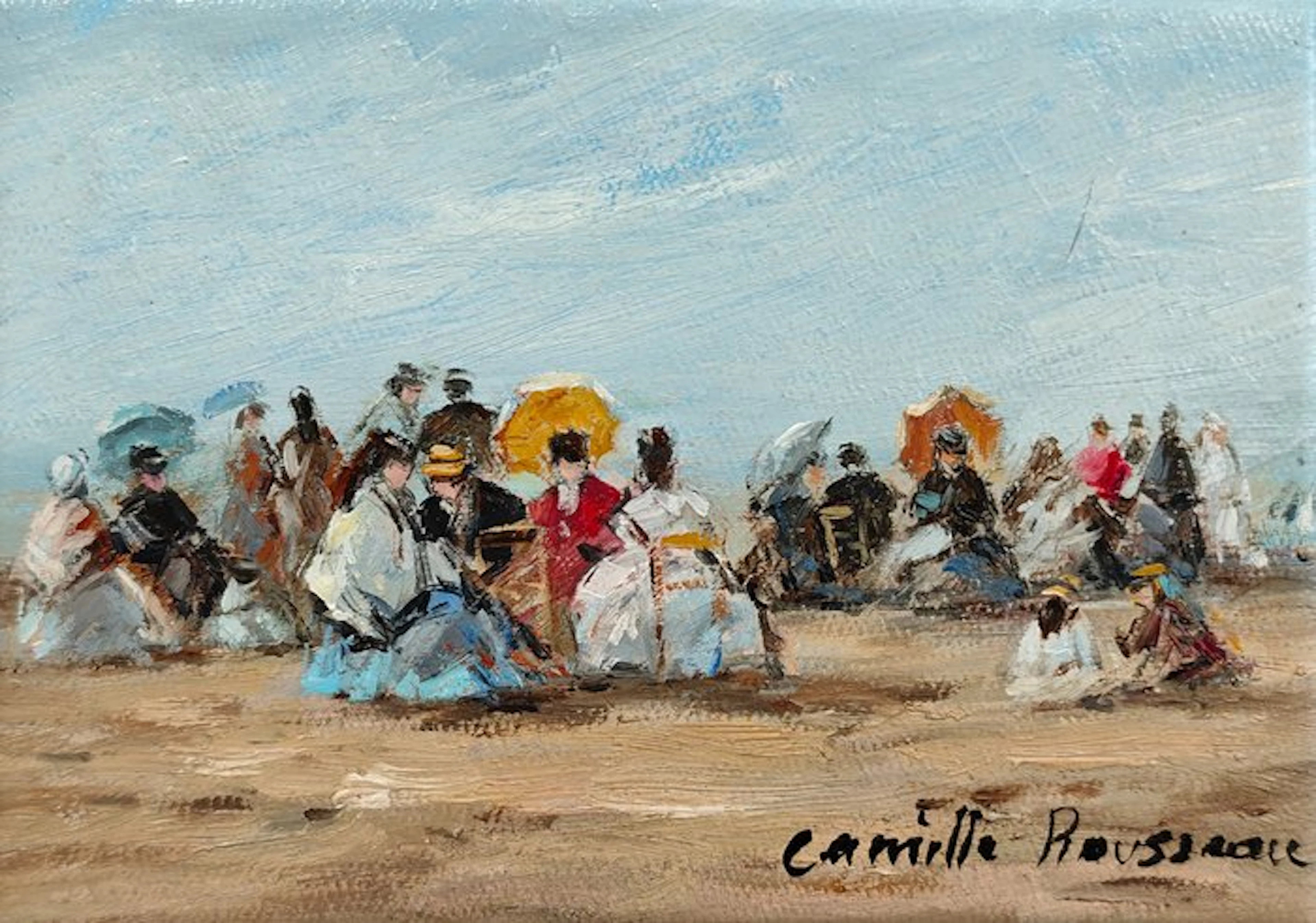 Camille Rousseau - Élégance au bord de mer