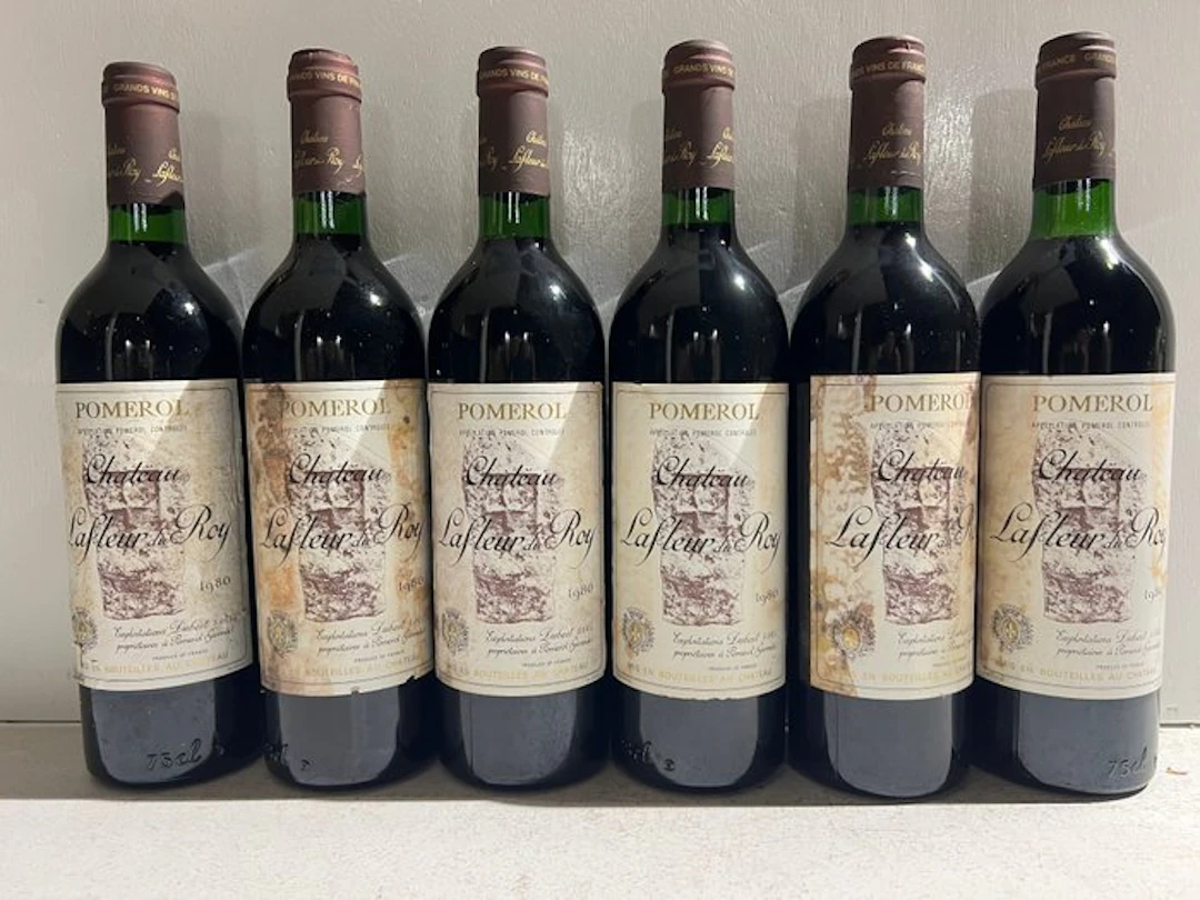 1980 Chateau la Fleur du Roy - Pomerol - 6 Bottles (0.75L)