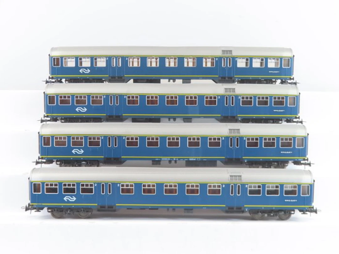 Roco H0 - 4232B - Model train passenger carriage (4) - 4...