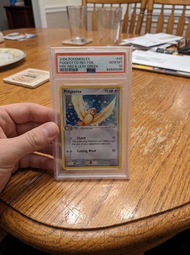 Pokémon Card - Pidgeotto 45/112 First edition - EX - EX Fire Red and Leaf Green