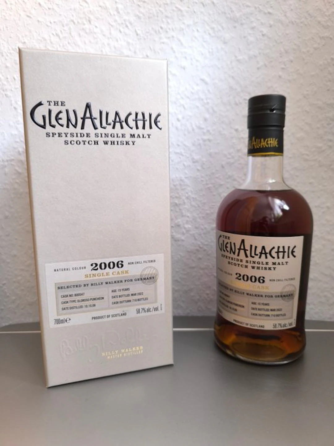 Glenallachie 2006 15 years old Single Cask for Germany - b. 2022 - 700ml