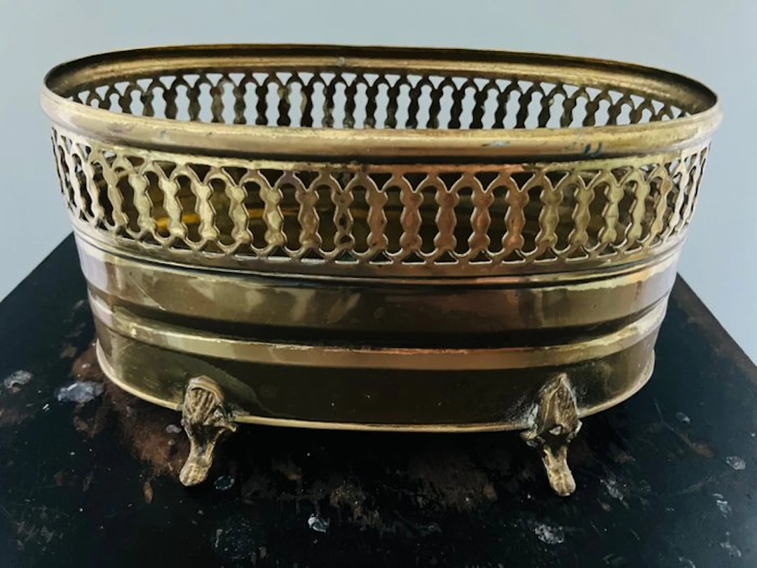 Jardinière - Copper - Napoleon III jardinière