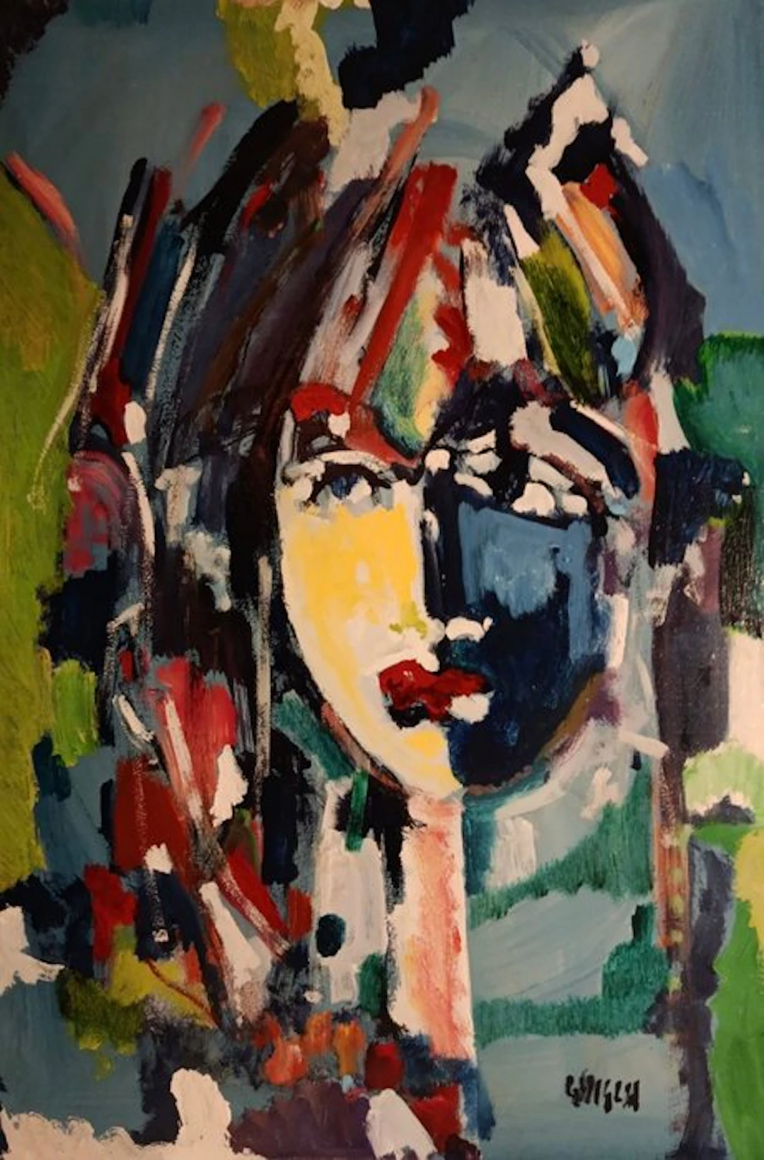 Fausto Ghiglia (1959) - Volto femminile