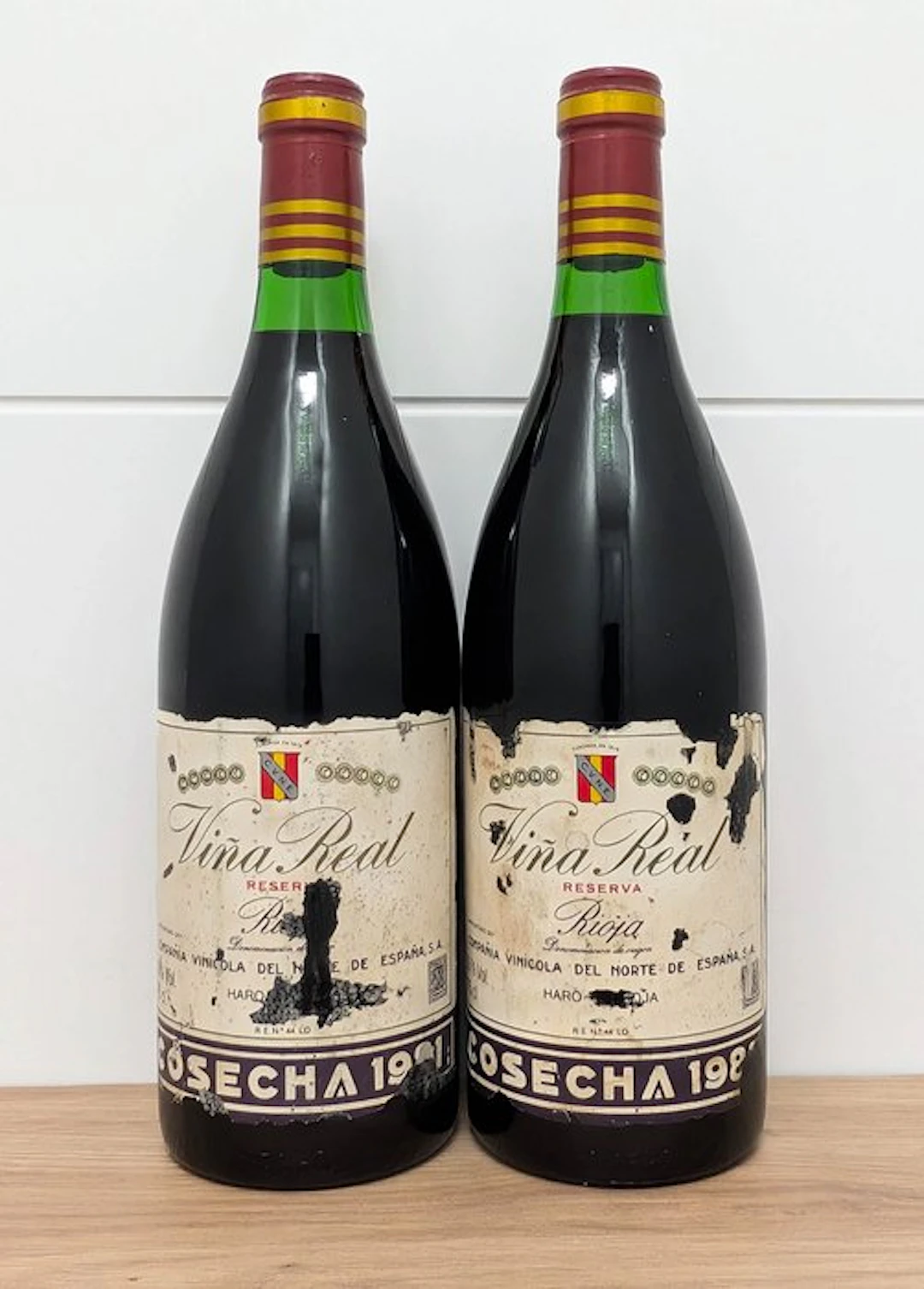1981 C.V.N.E. Viña Real - Rioja Reserva - 2 Bottles (0.75L)