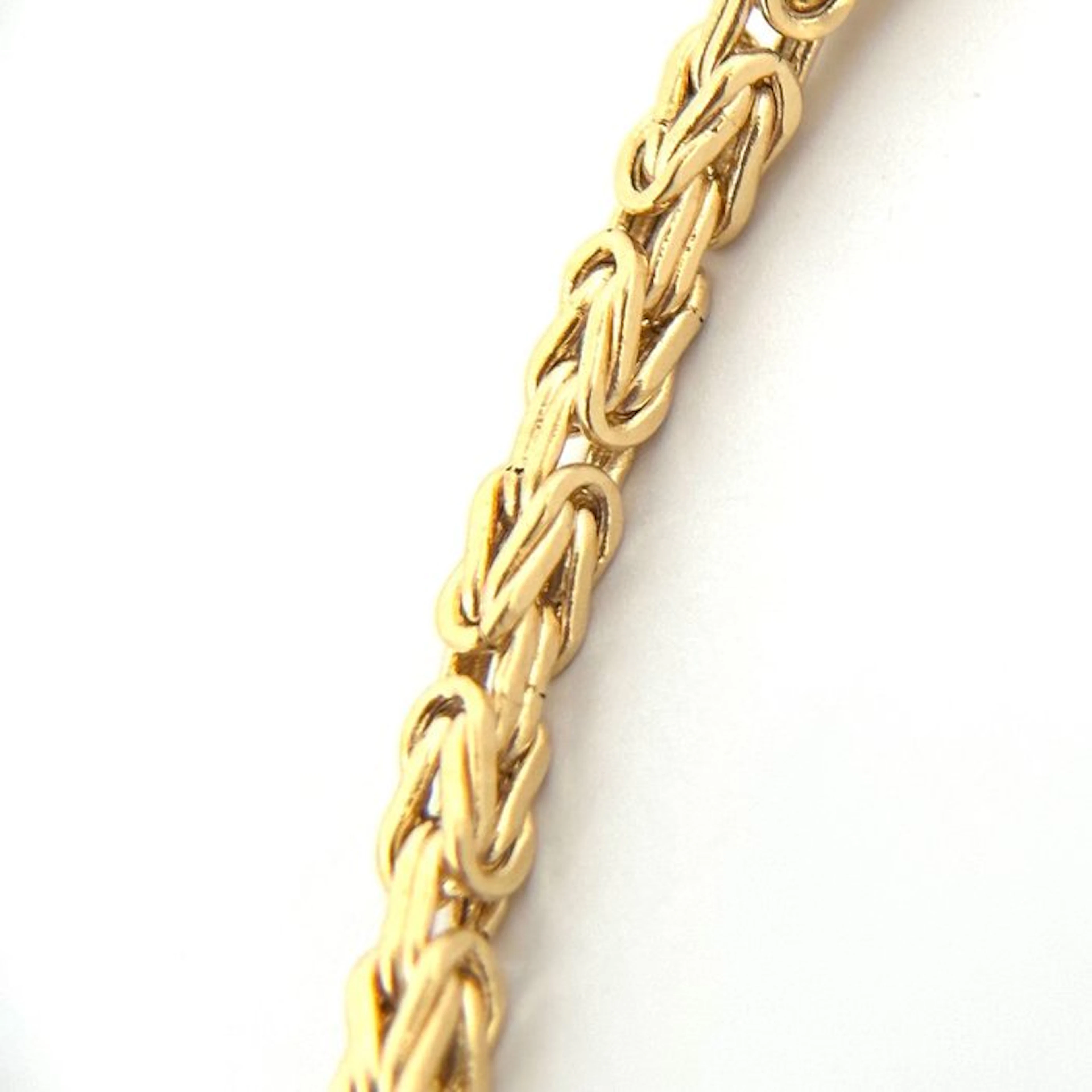 Bracelet - 18 kt. Yellow gold - Byzantine