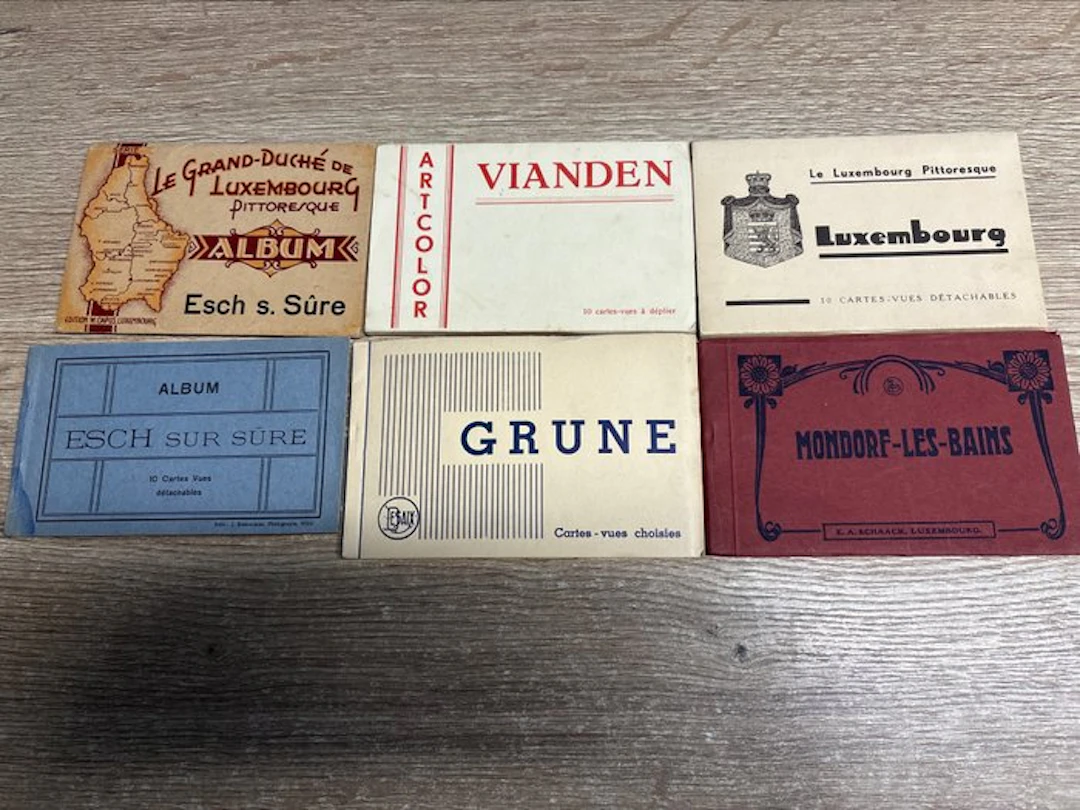 Luxembourg - Various postcard booklets - Postcard (32) - 1900-1960