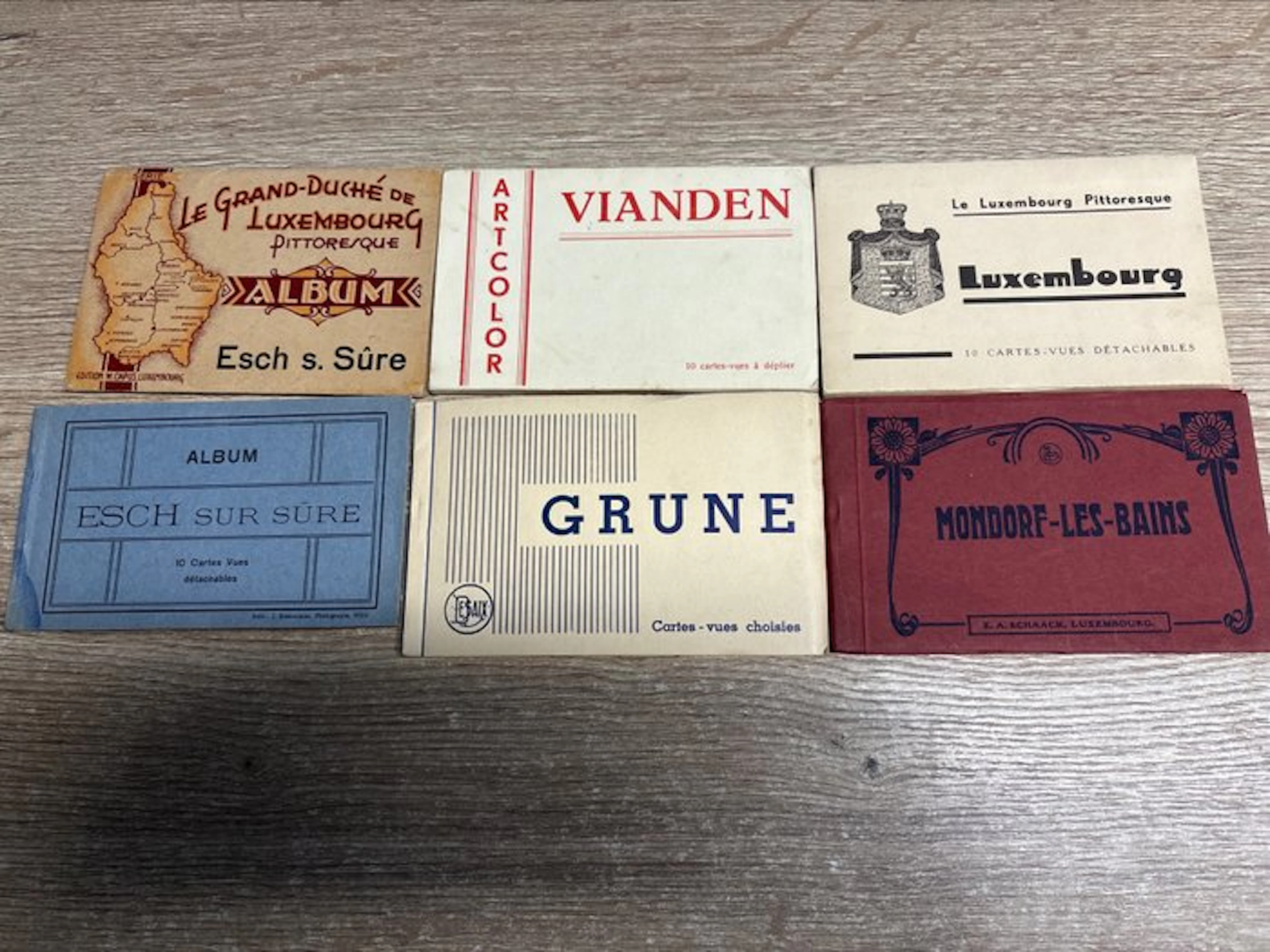 Luxembourg - Various postcard booklets - Postcard (32) - 1900-1960