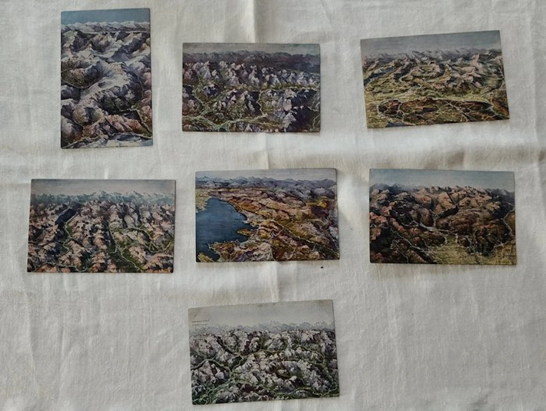 Italy - World War I Military Postcards - "Where our...